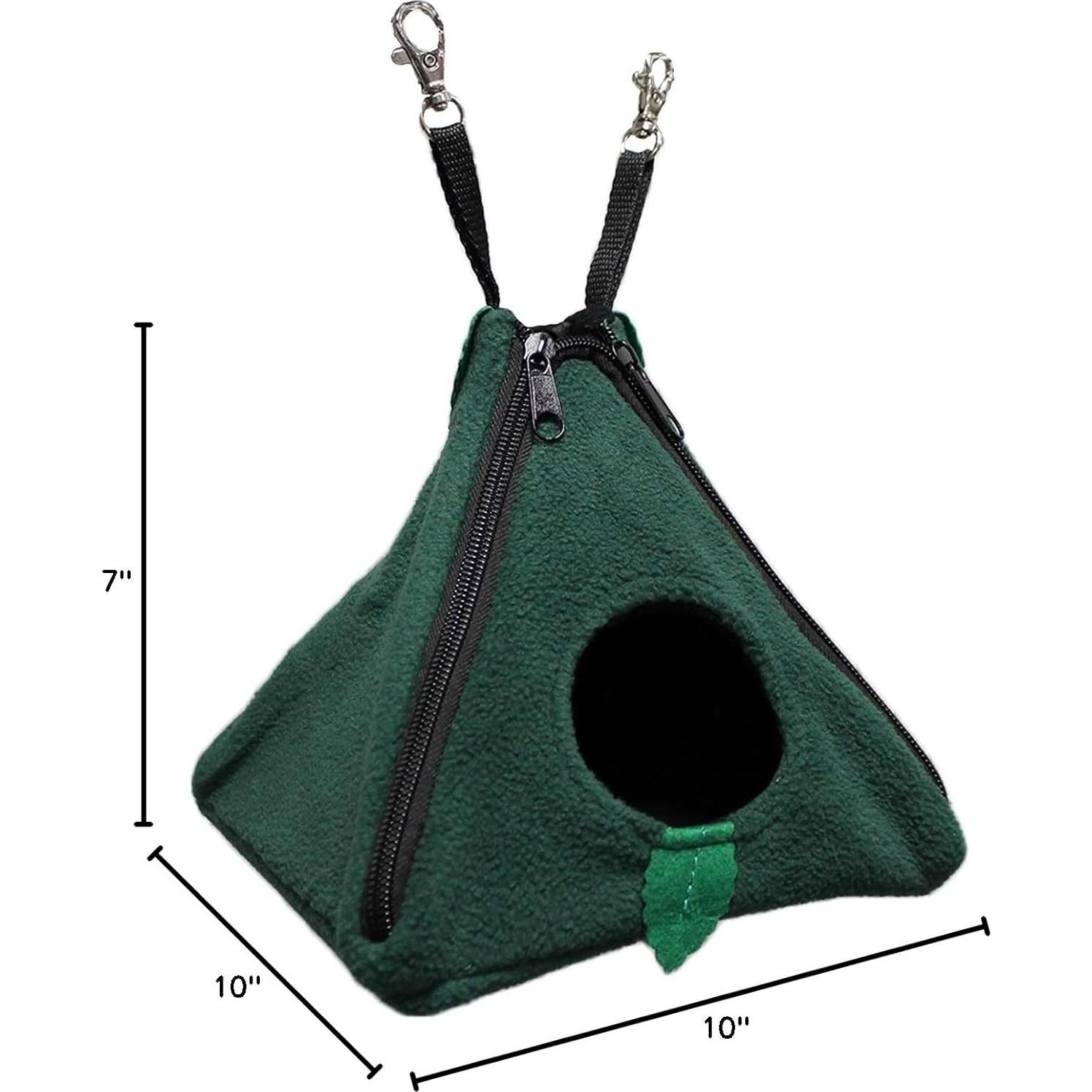 Hamaca para Gliders y Pequeñas Mascotas Nutrición Exótica - Verde