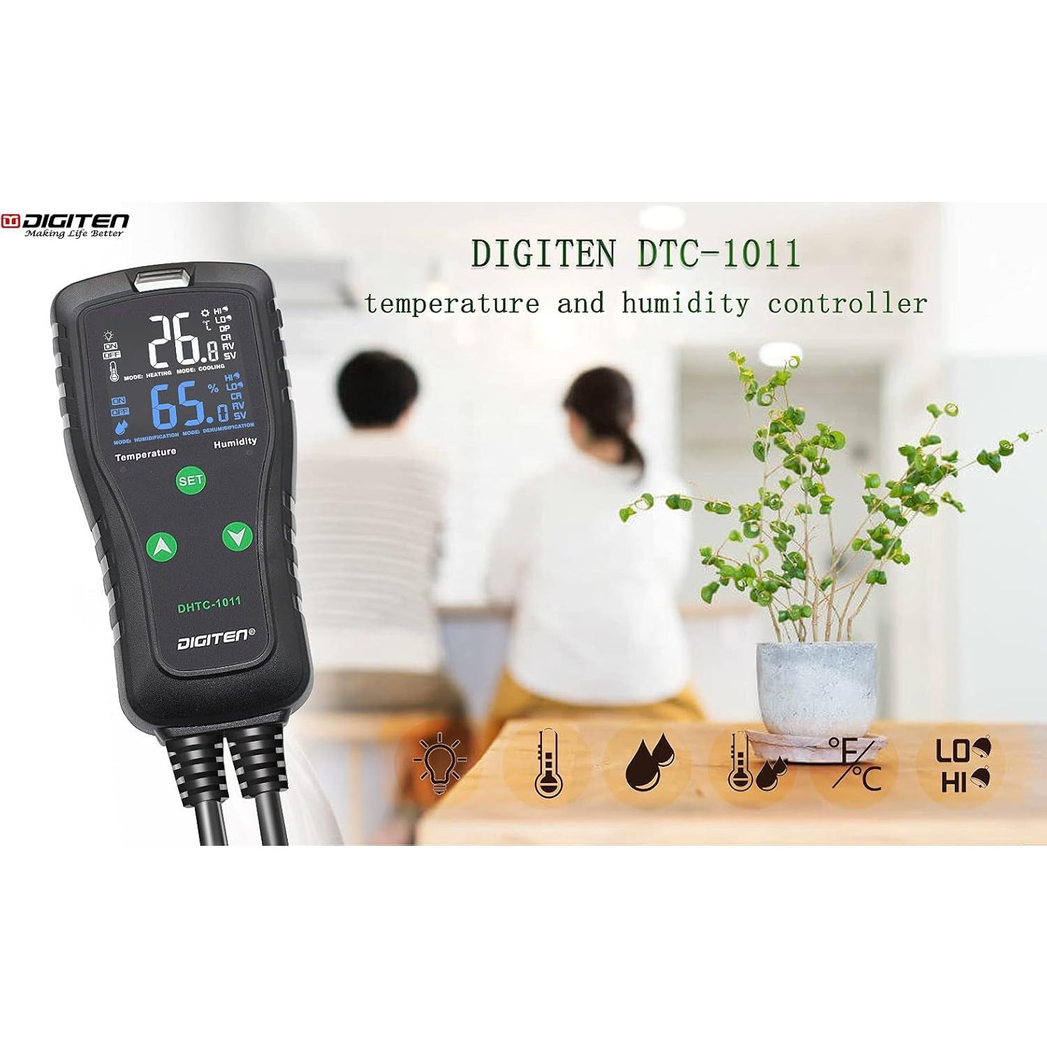 Controlador de Temperatura y Humedad SENSTREE DHTC-1011