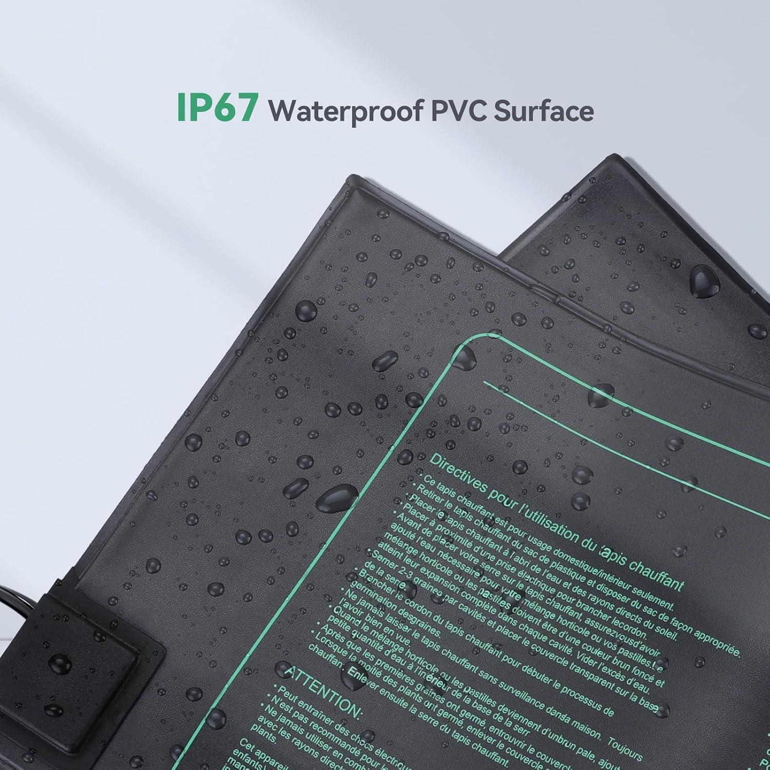 Alfombrillas Térmicas LUXBIRD 2 Paquete 21W para Plantas