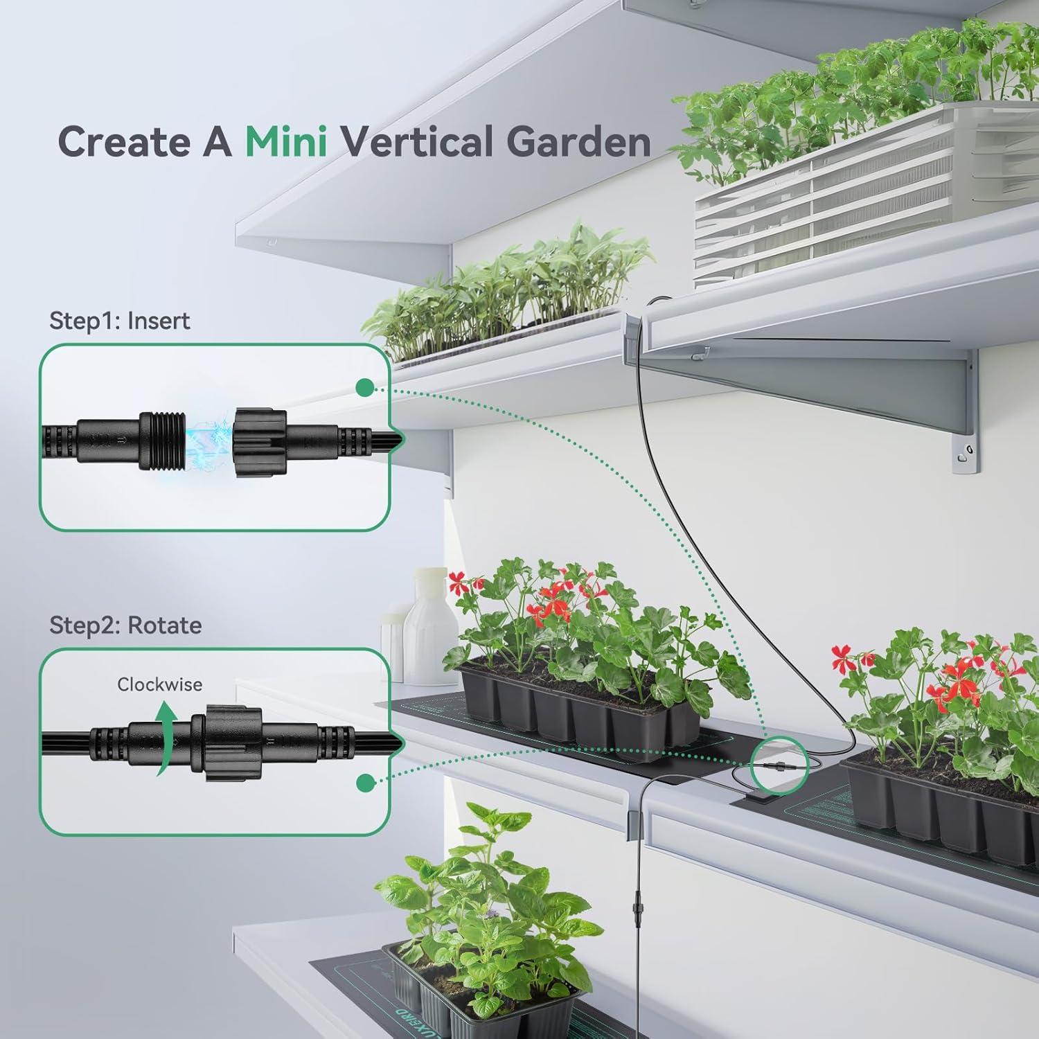 Alfombrillas Térmicas LUXBIRD 2 Paquete 21W para Plantas