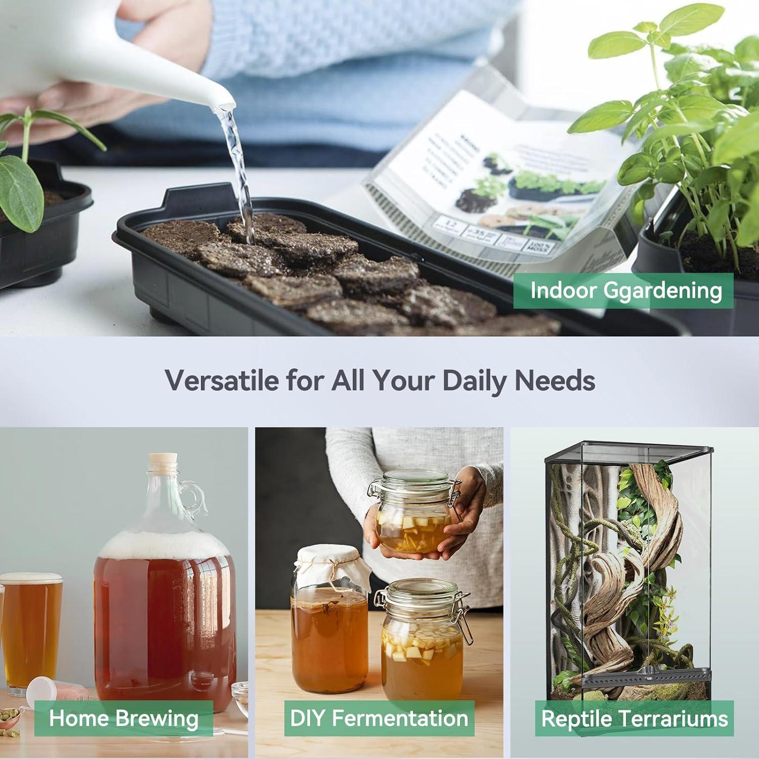 Alfombrillas Térmicas LUXBIRD 2 Paquete 21W para Plantas