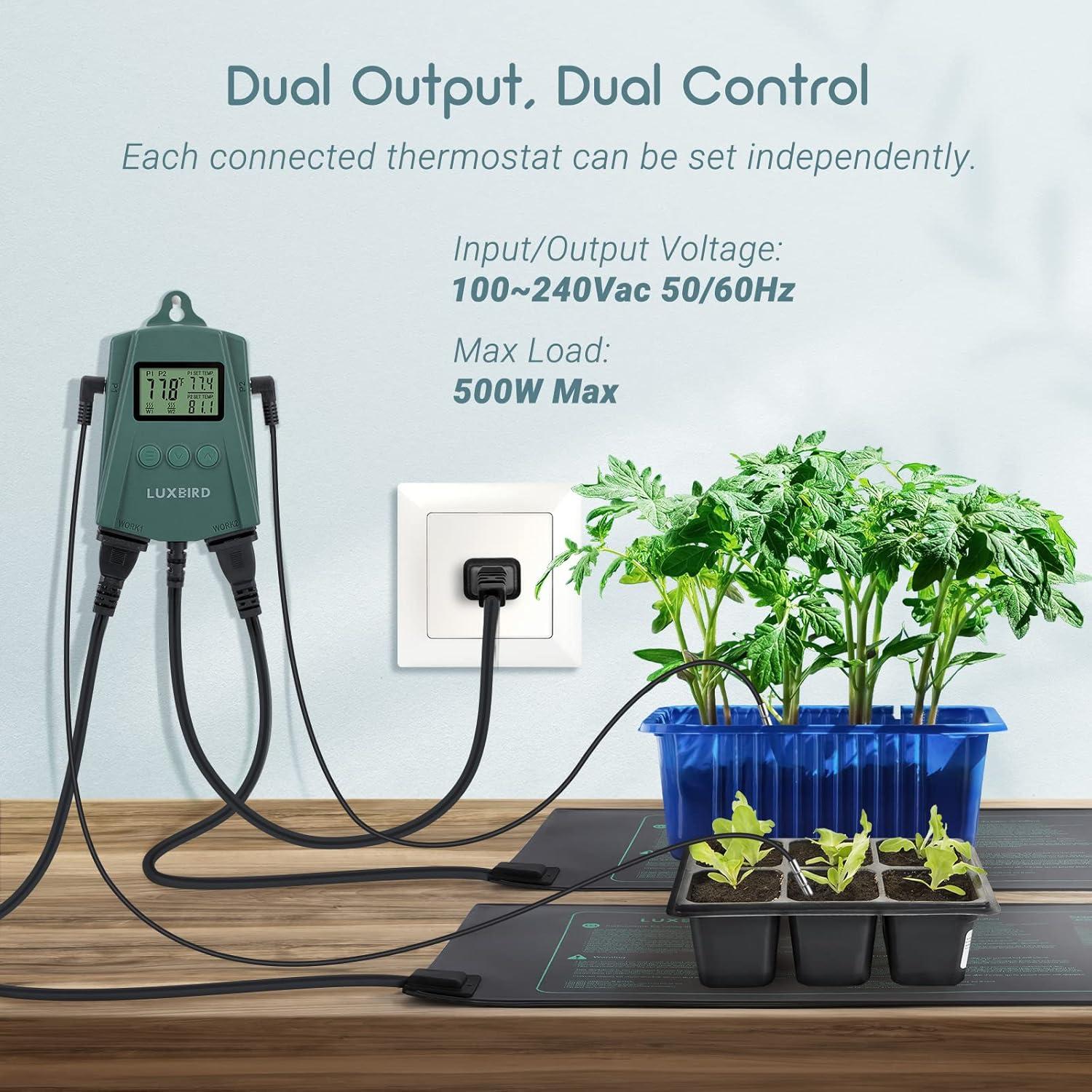 Controlador de Termostato Digital LUXBIRD LB-2SC 250W