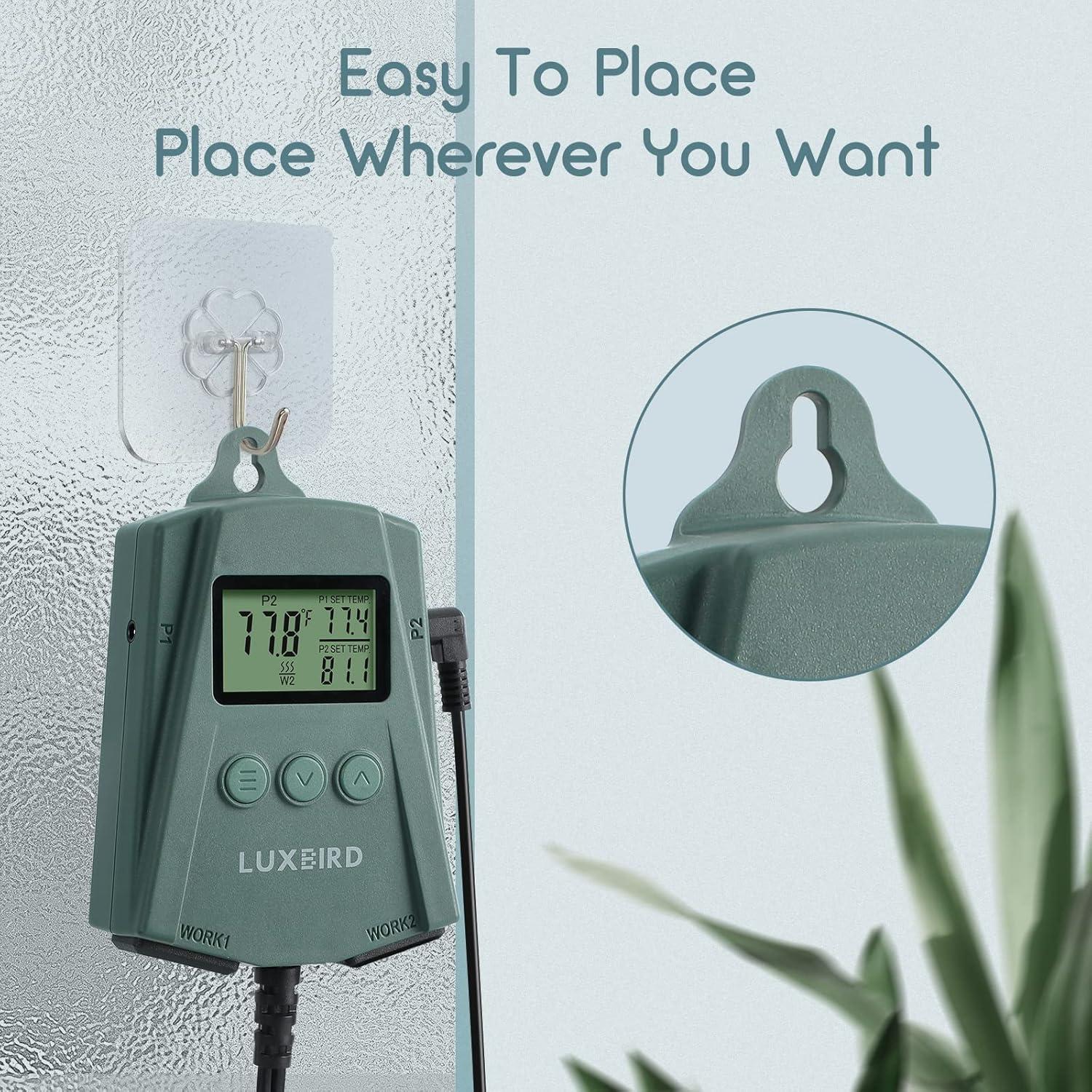 Controlador de Termostato Digital LUXBIRD LB-2SC 250W