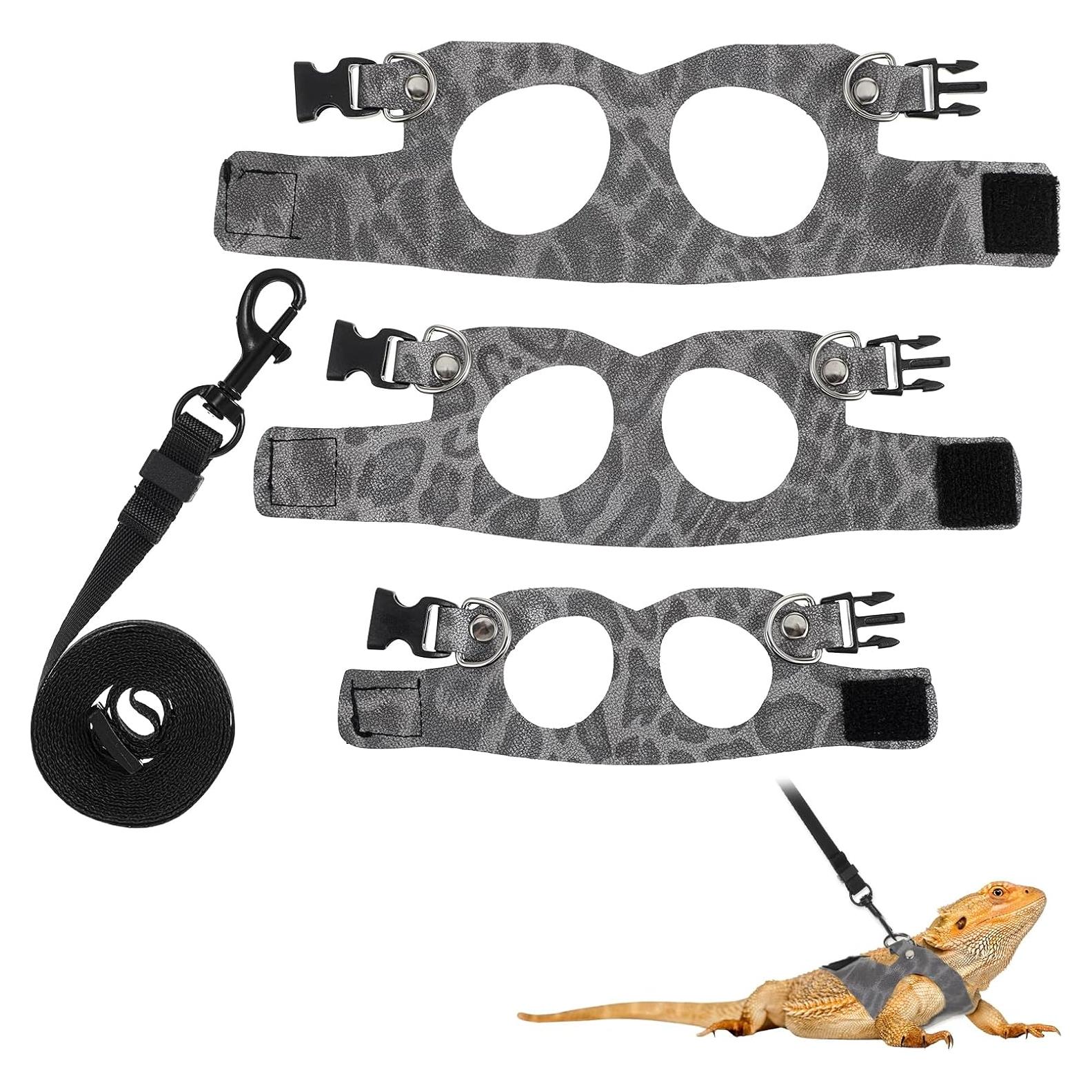 Juego de Arnés y Correa Classicseali para Dragón Barbudo - 3 Tamaños