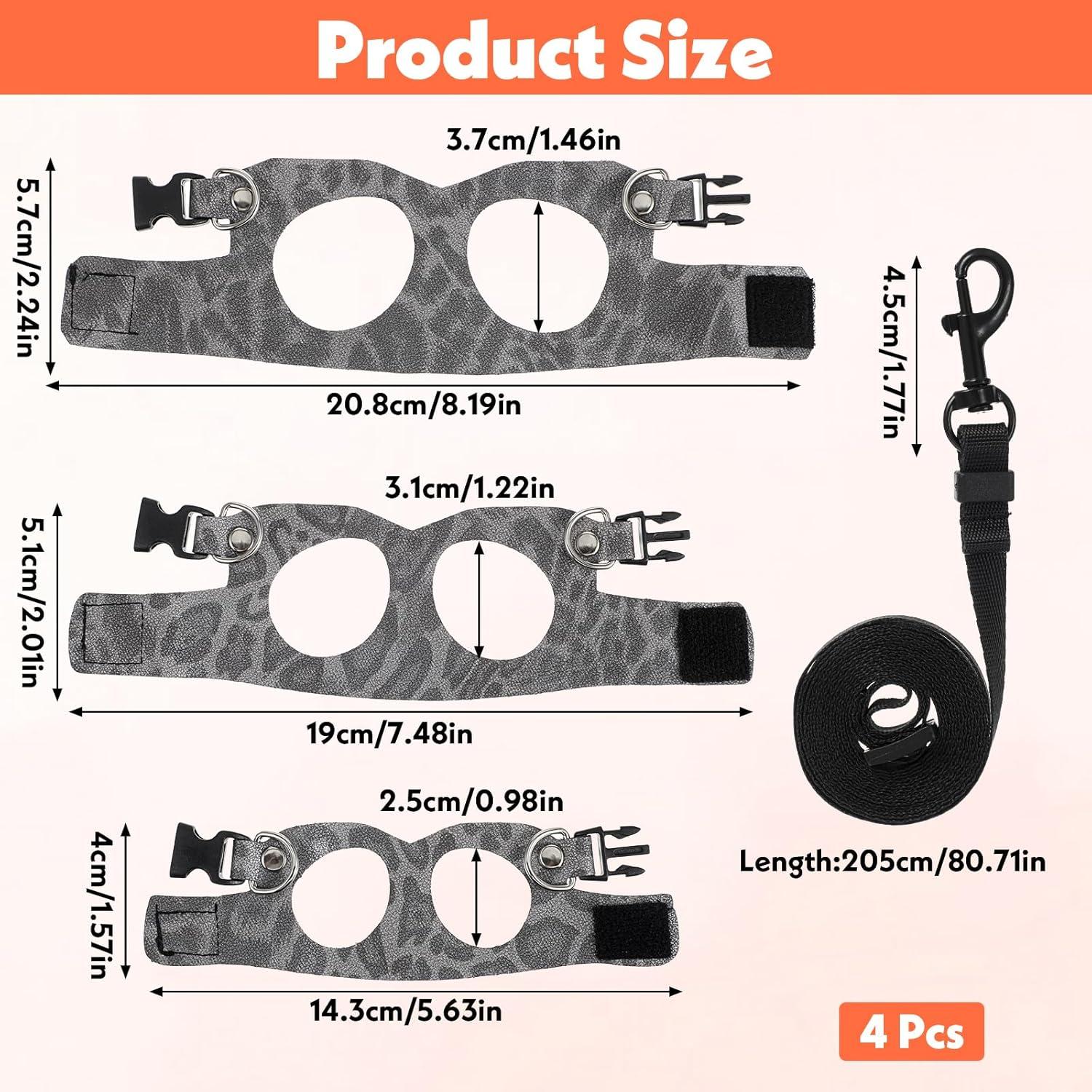 Juego de Arnés y Correa Classicseali para Dragón Barbudo - 3 Tamaños