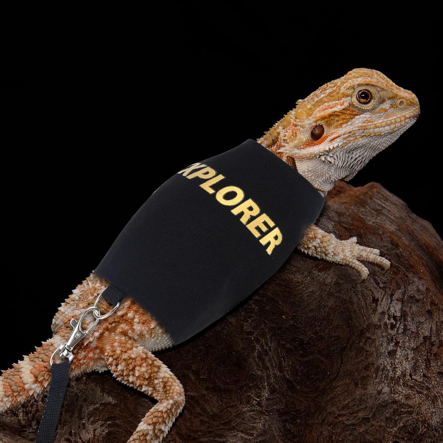 Correa y Arnés Ajustable POLKASTORE para Dragón Barbudo 1.52m