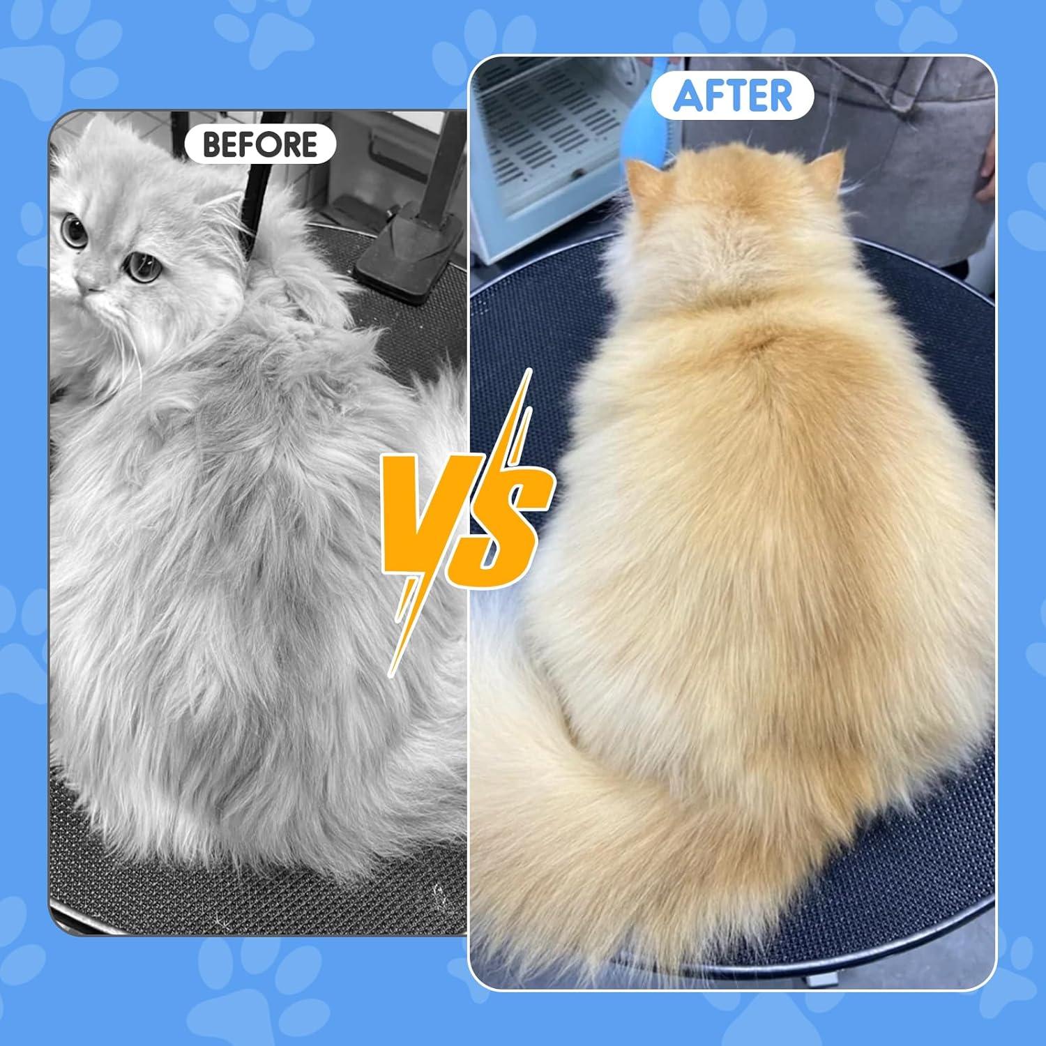 Flea Comb with Rubber Handle, 2025 Upgraded Fine Tooth Dandruff Comb for Dogs & Cats, Fine Tooth Dog Combs for Grooming (Pink)