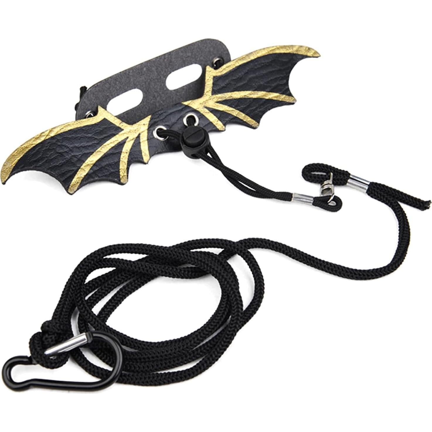 Correas y Arnés para Dragón Barbado SPCMGSZ - Ajustable Negro