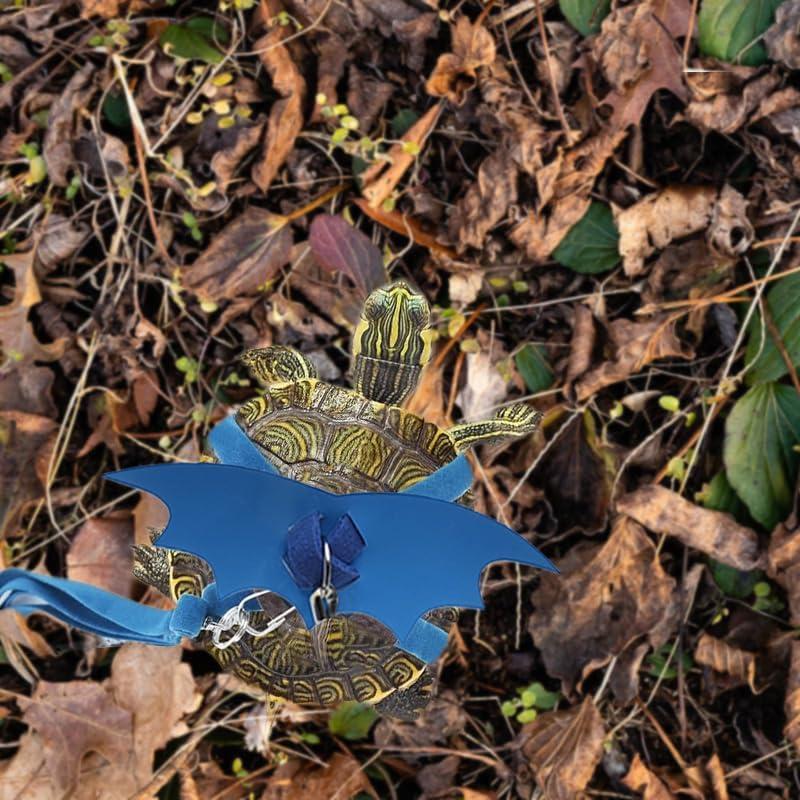 Arnés y Correa Ajustable para Tortuga HOKABLE Azul S