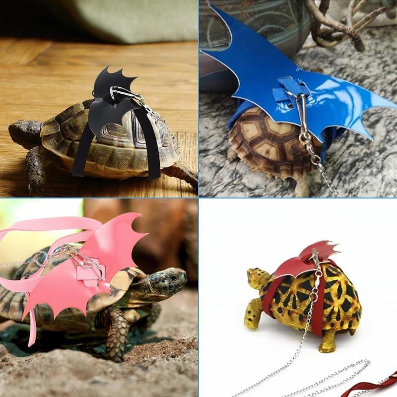 Arnés y Correa Ajustable para Tortuga HOKABLE Azul S