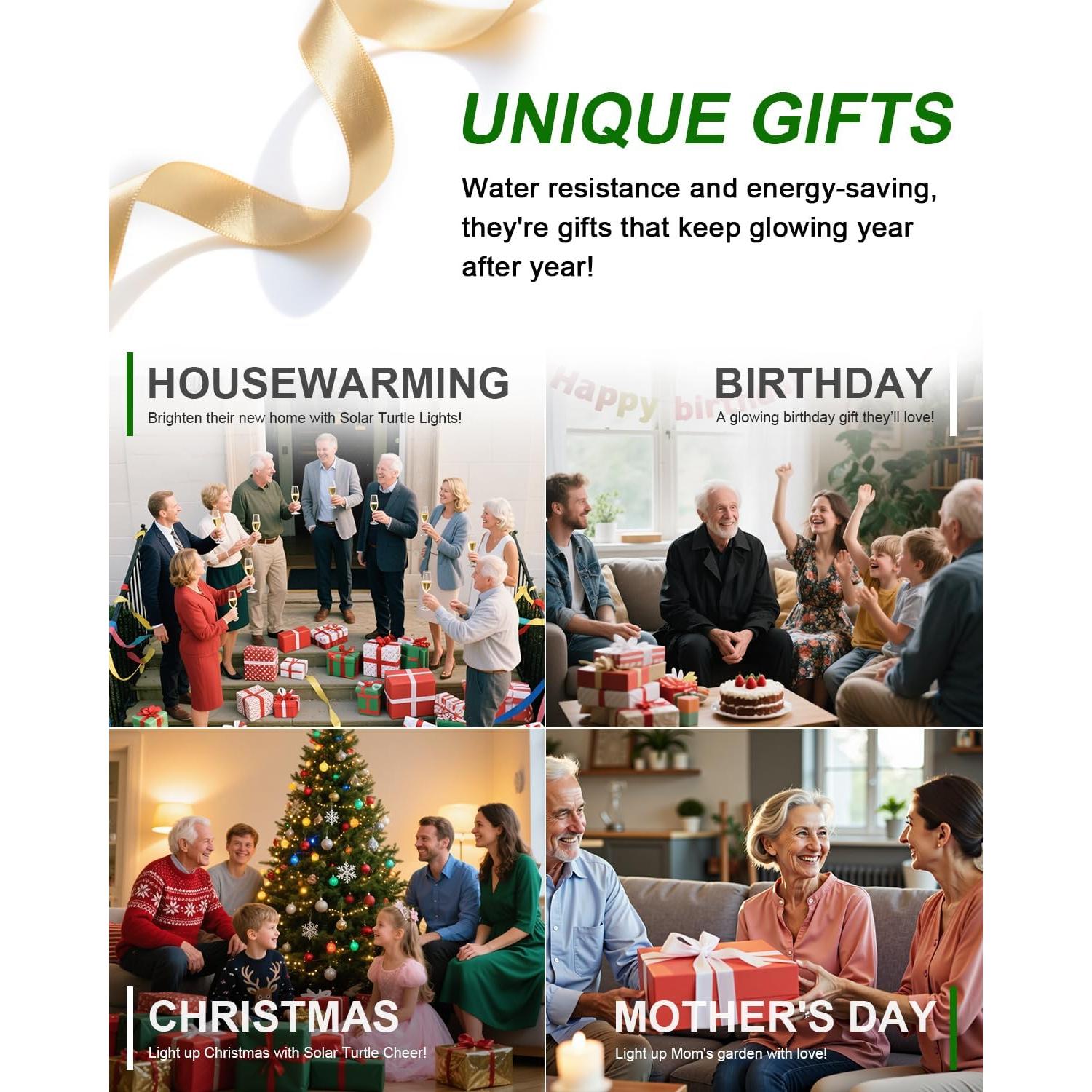 Tortuga Solar de Jardín Grande VMANYFIRE 28.2x18.3cm Gris