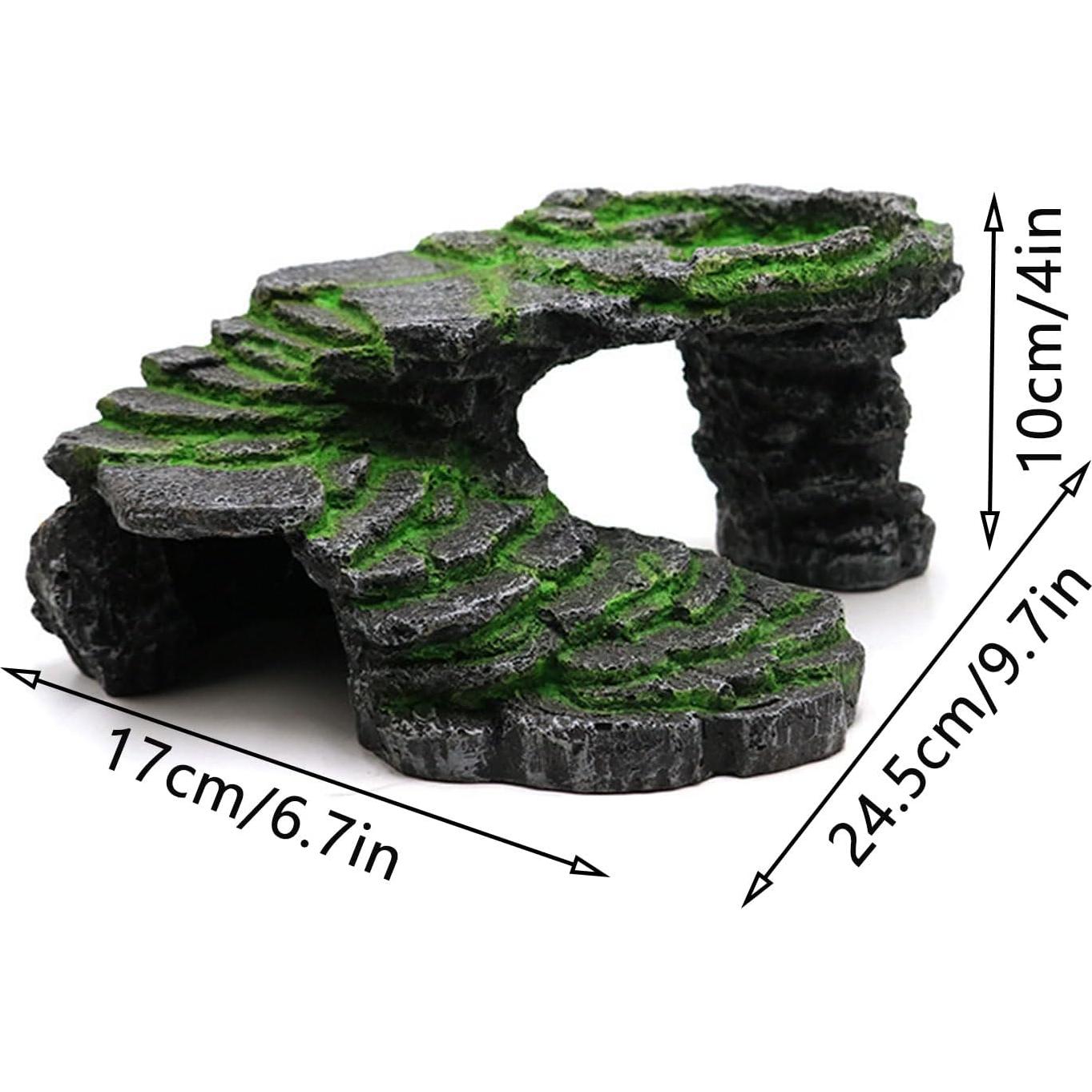 Plataforma de Sol para Tortugas ZIXIANGKEJI 17x10.2cm Resina