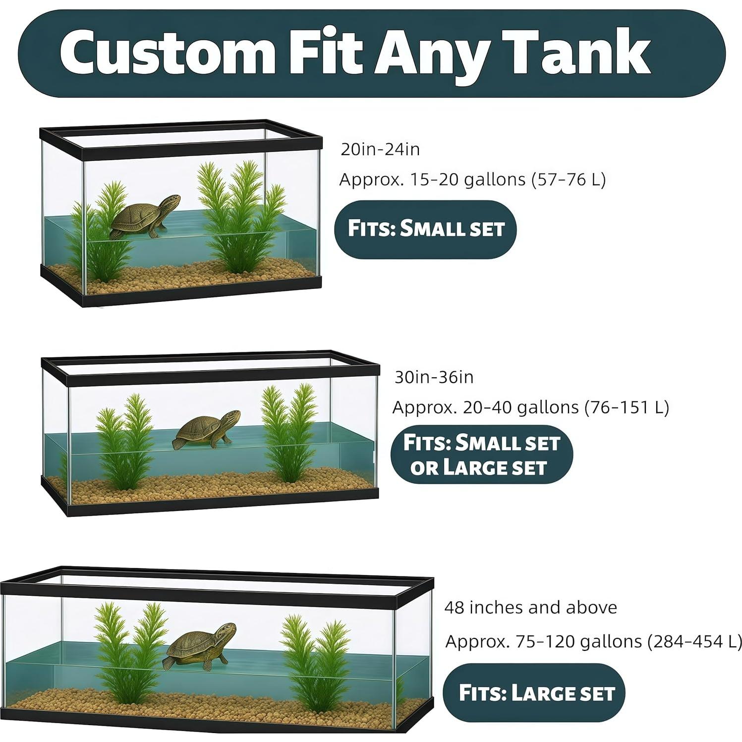 12 Piezas Accesorios Plataforma Sol Tortugas Ovimyne DIY