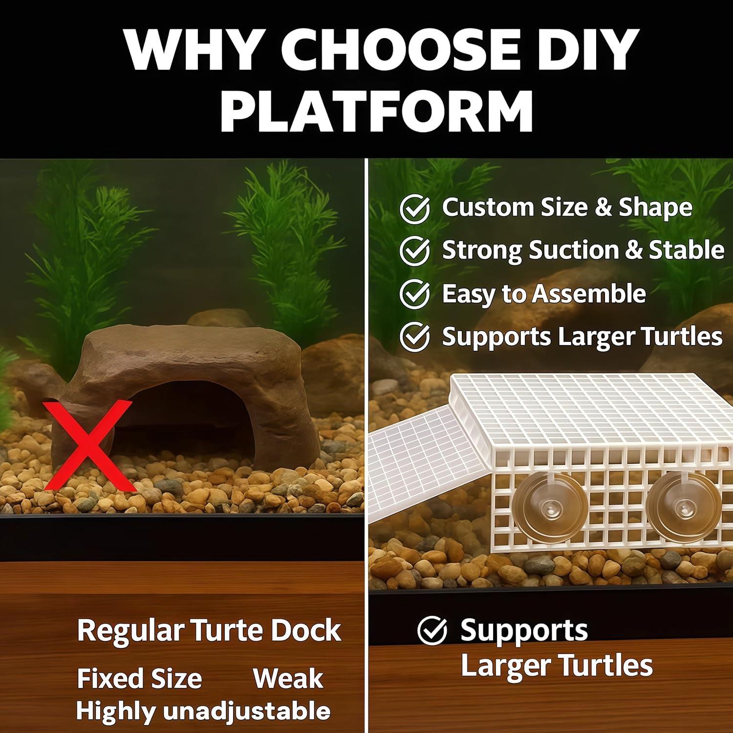 12 Piezas Accesorios Plataforma Sol Tortugas Ovimyne DIY