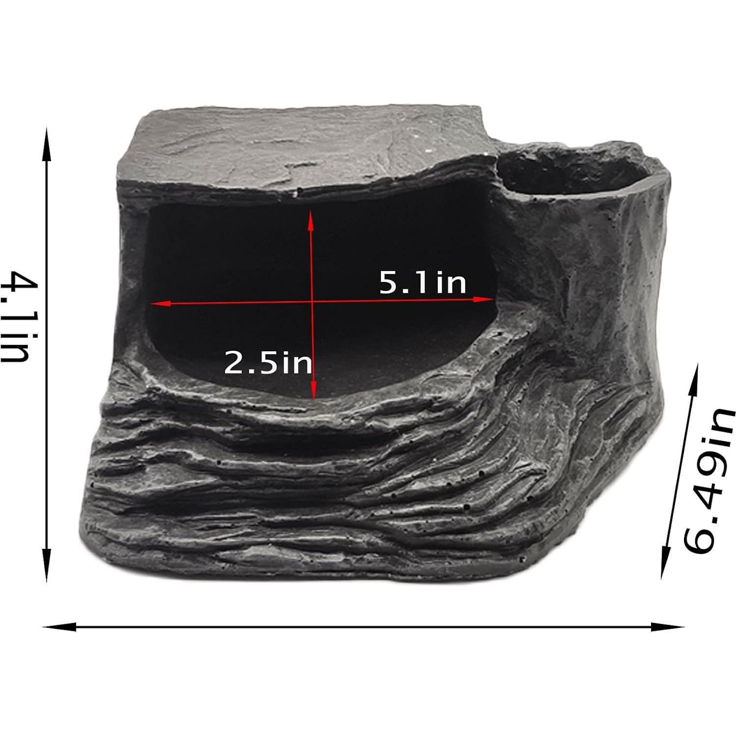 Plataforma de Sol para Tortugas Tfwadmx - Resina Natural 21x16.5cm