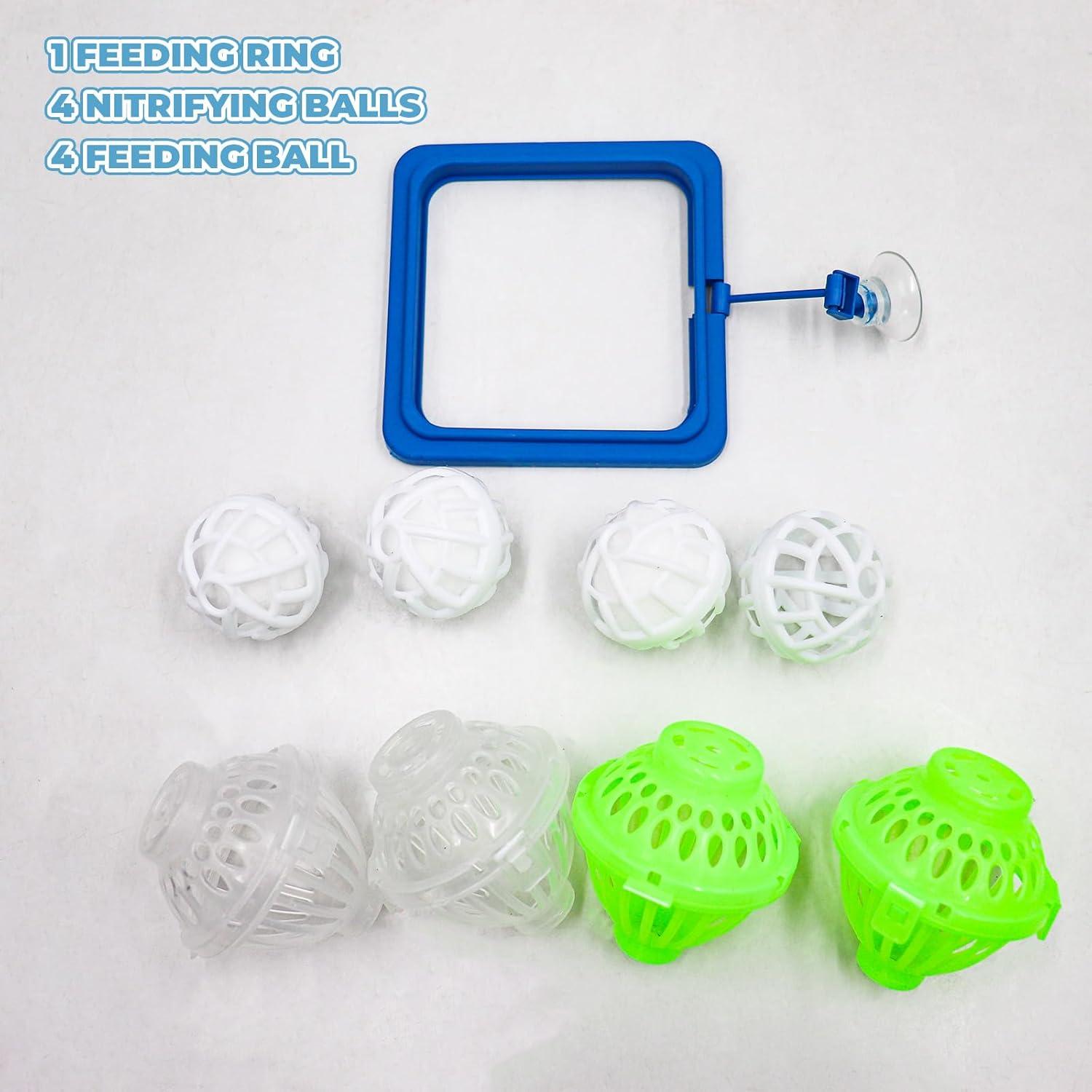 Conjunto de Accesorios para Acuarios de Tortugas MHLLGN