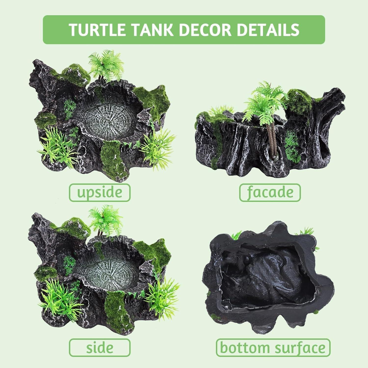 Plato de Agua y Comida para Reptiles PINVNBY 17.95x15.95cm