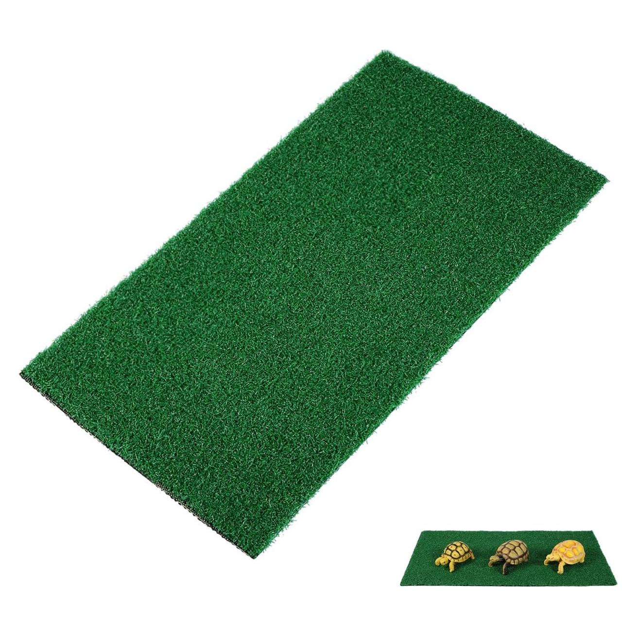 Césped Artificial para Tortugas Jojofuny 50x25 cm Verde