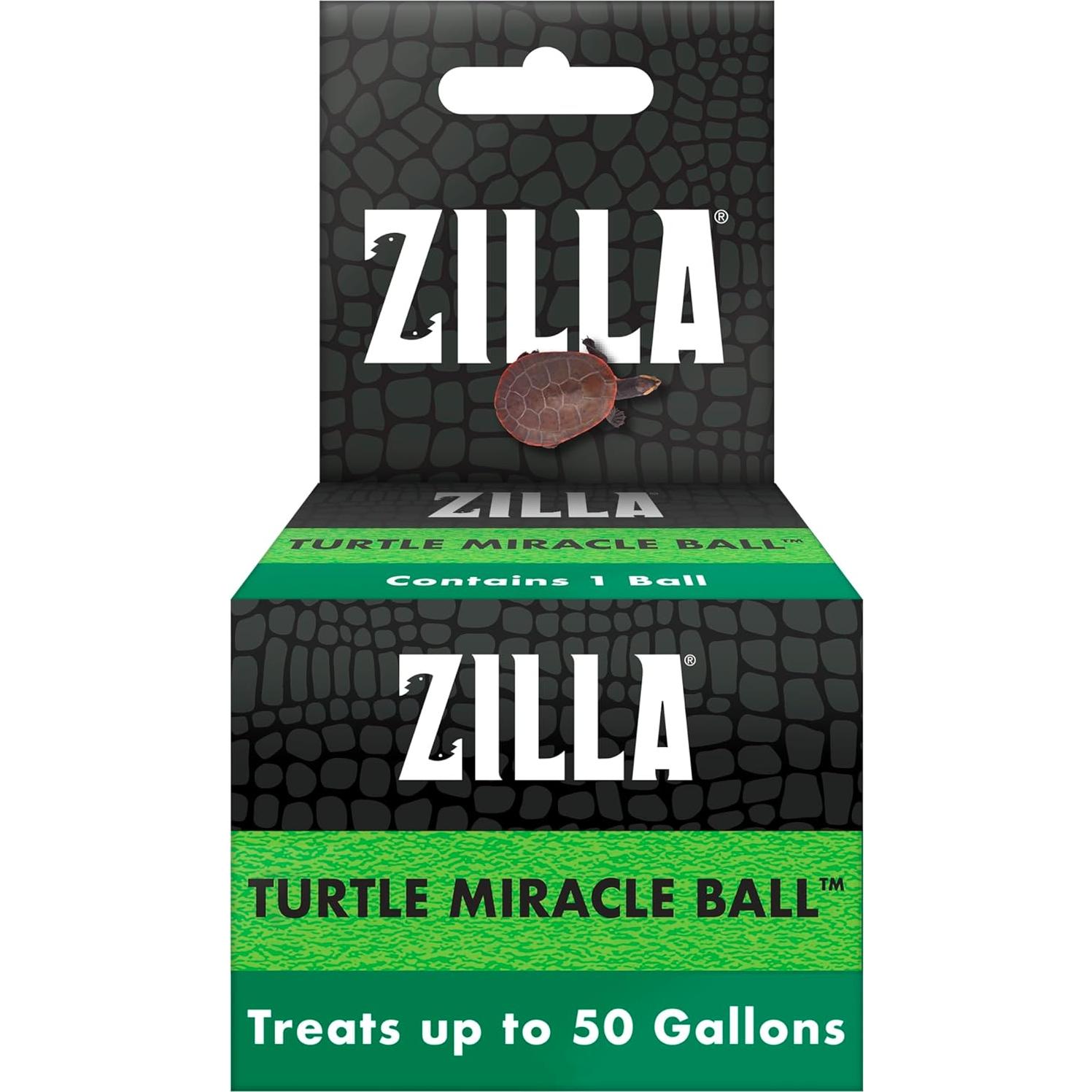 Bola Milagrosa Zilla para Tortugas - Eliminador de Olores y Lodo 189L