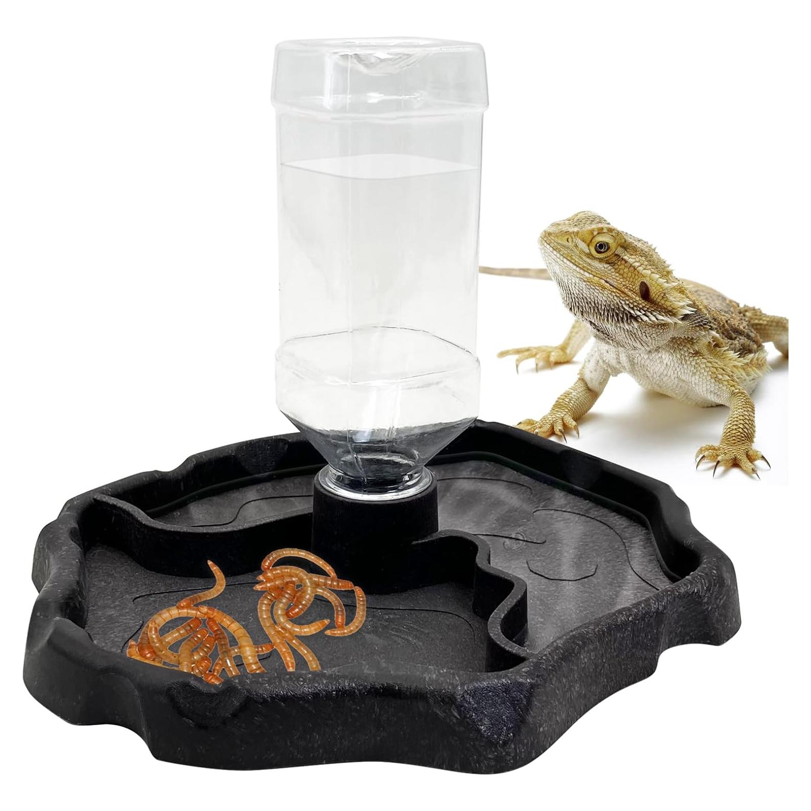 Botella de Agua Automática para Reptiles Tfwadmx 240g