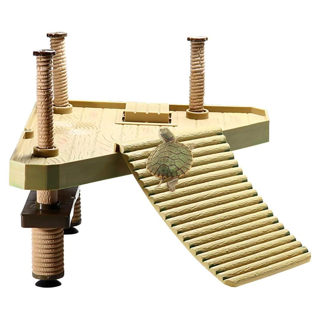 Plataforma de Basking Flotante La La Pet 30x24 cm para Tortugas