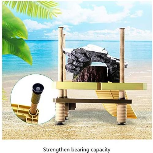 Plataforma de Basking Flotante La La Pet 30x24 cm para Tortugas