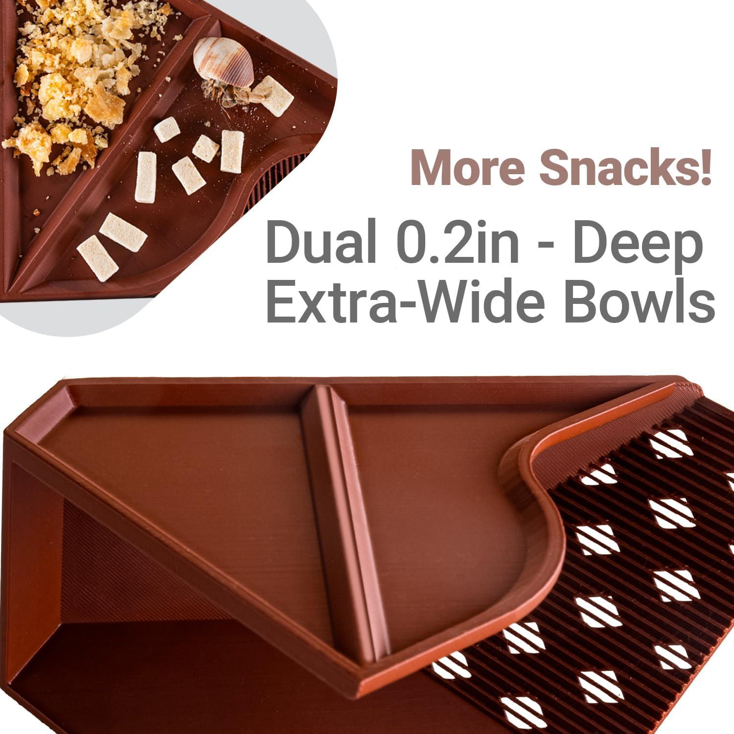 Hábito de Cueva para Cangrejo Ermitaño HERPDEN 15.2x7.1x12.7cm