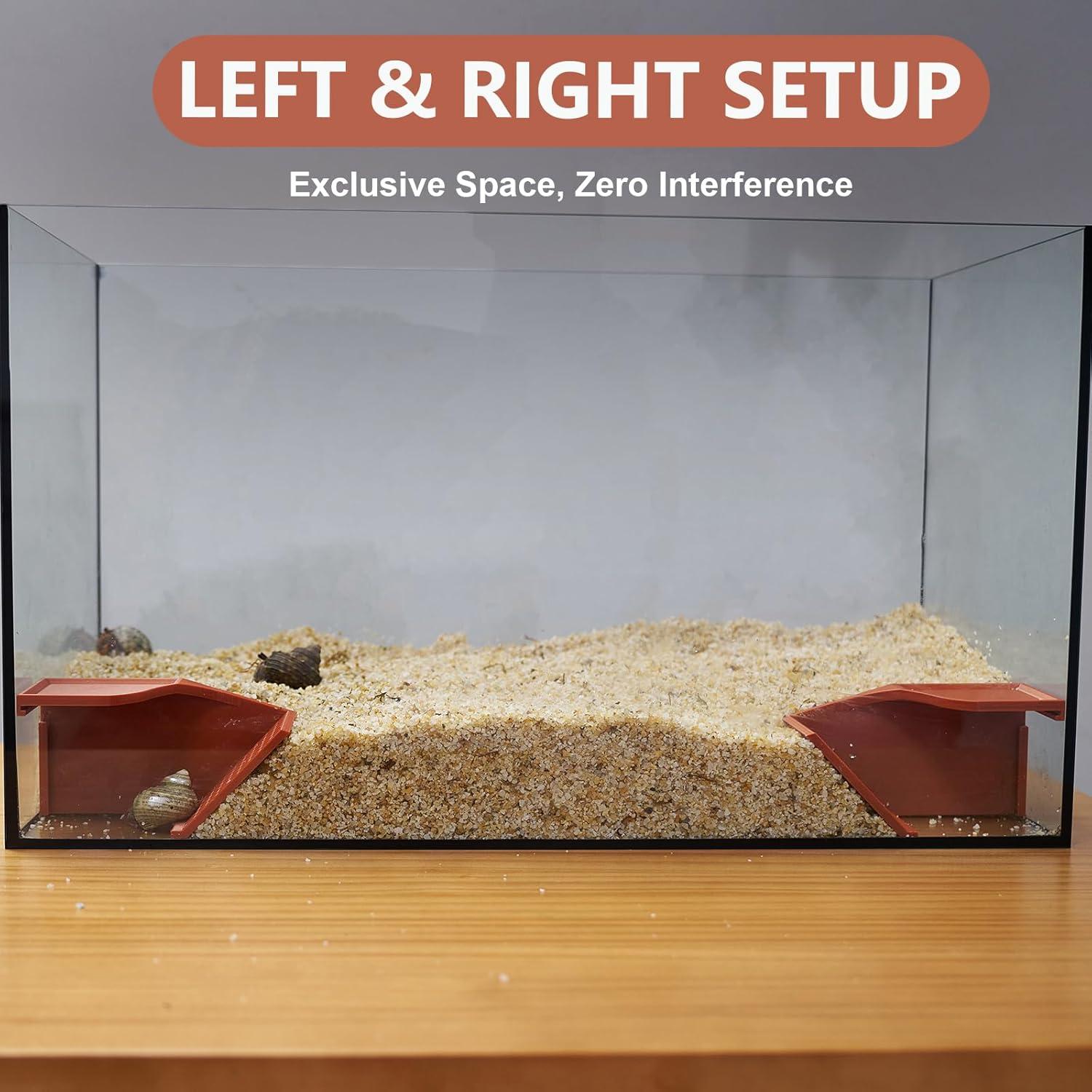 Escondite Subterráneo para Cangrejo Ermitaño Swirge 3 en 1