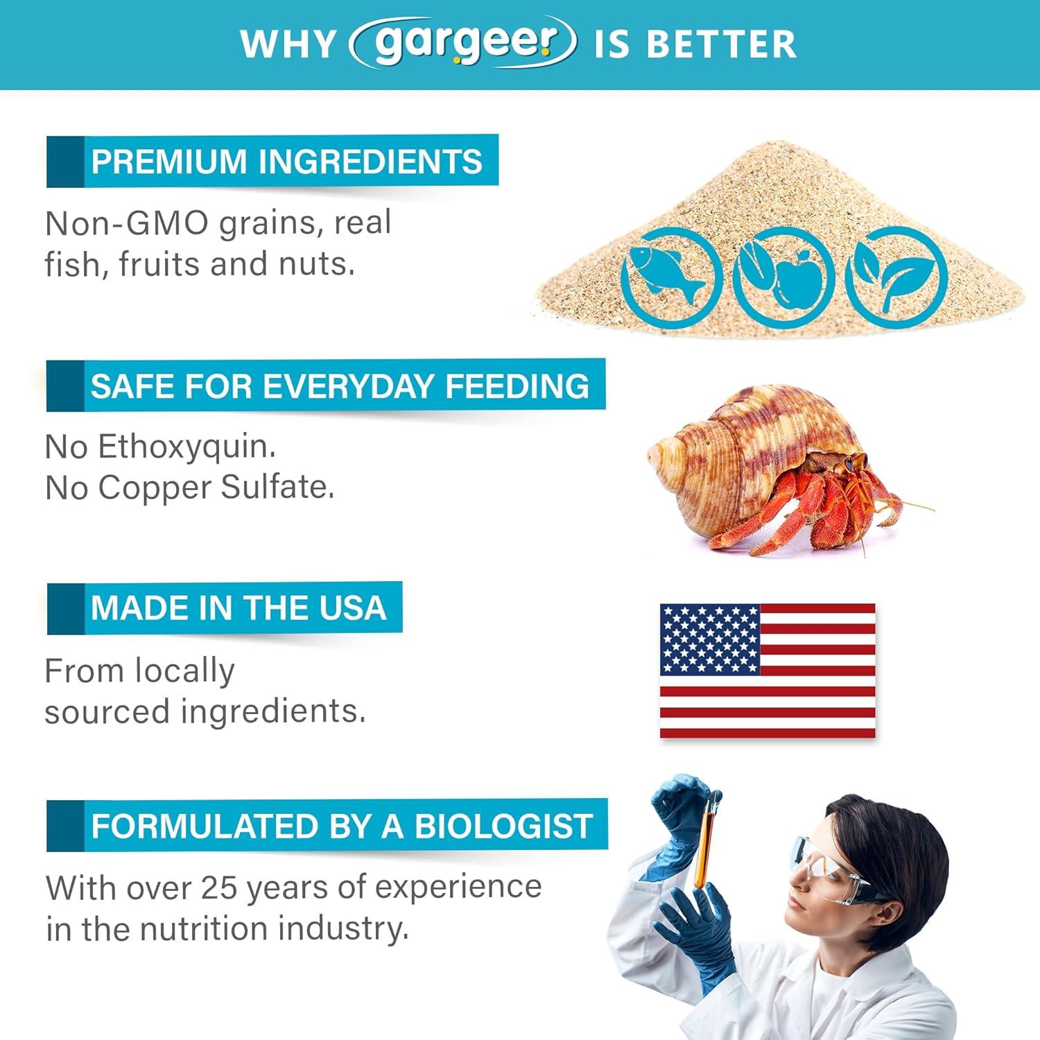 Comida para Cangrejo Ermitaño Gargeer Ocean Blend 59g