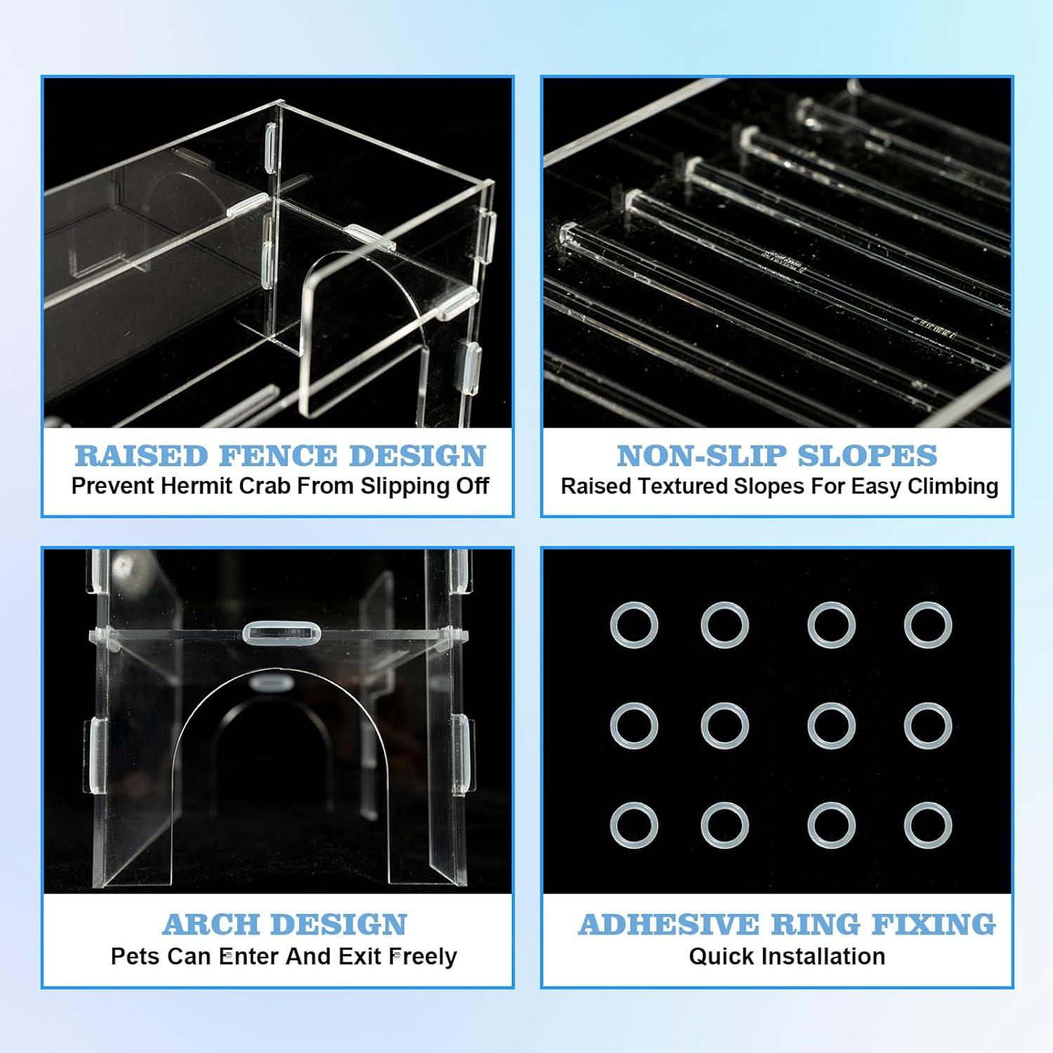 Plataforma de Escalada Swirge para Reptiles 22.5x20x11 cm