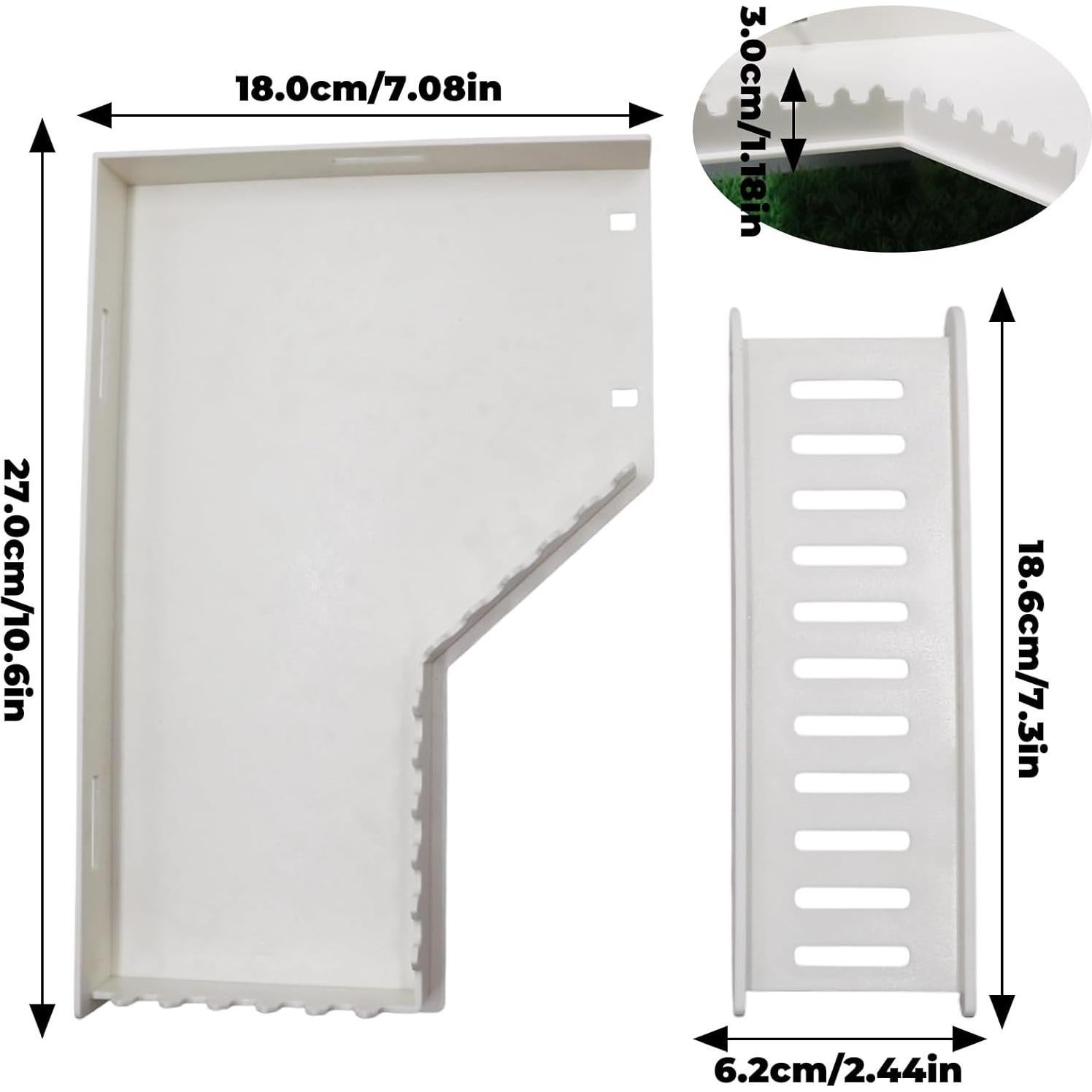 Plataforma de Escalada BingegePet para Cangrejos y Hámsters