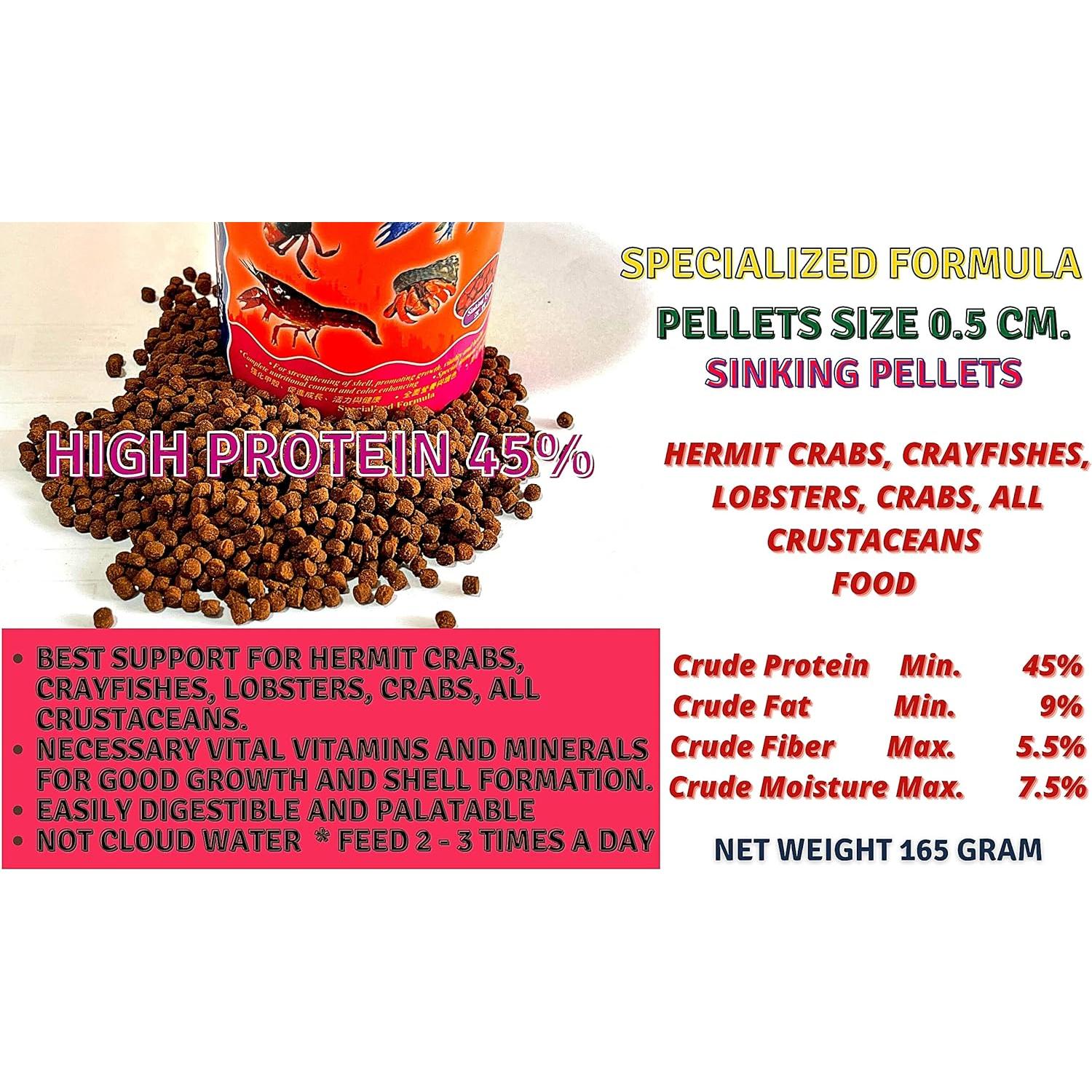 Alimento para Anfibios 165g A.D.P. Alto en Proteína 45%