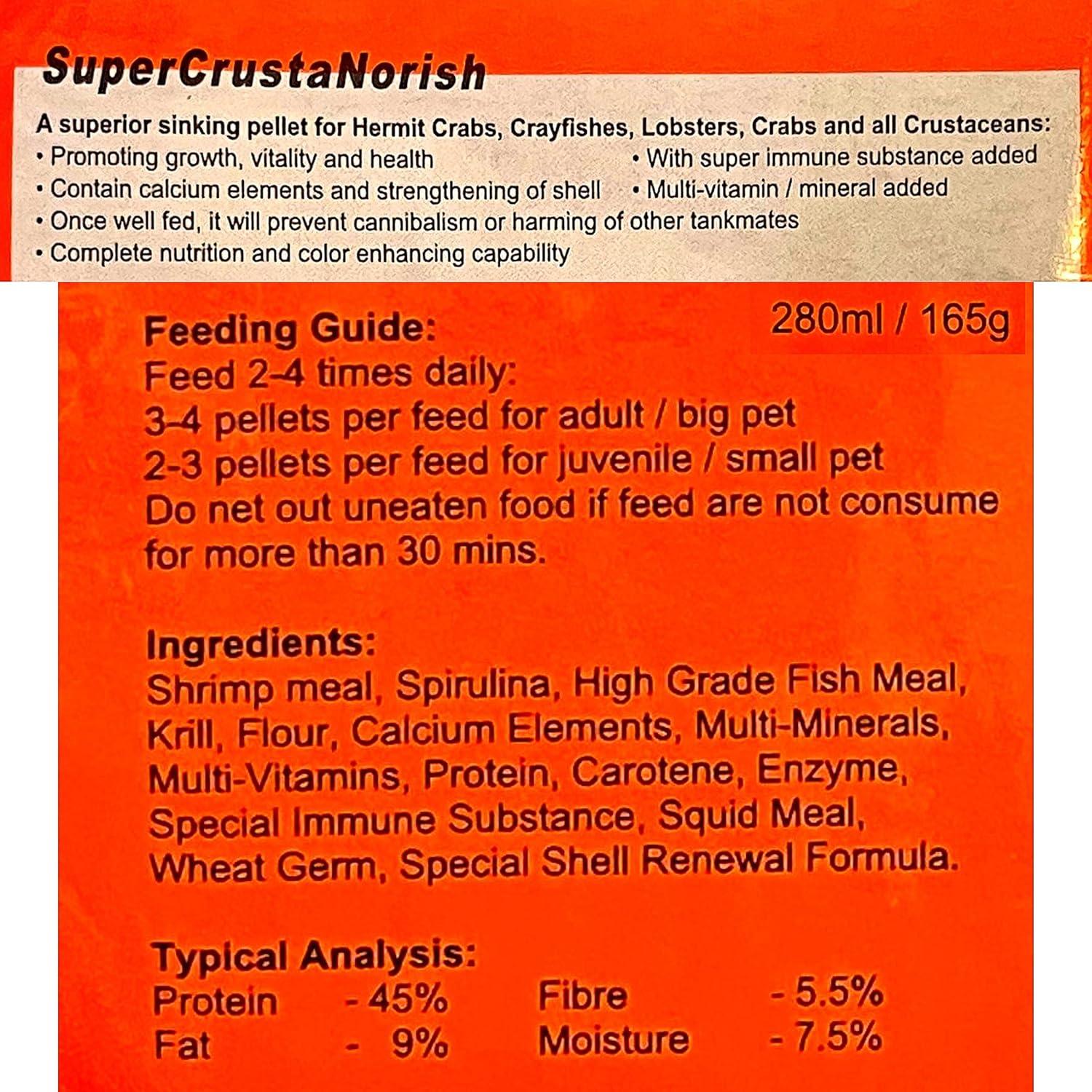 Alimento para Anfibios 165g A.D.P. Alto en Proteína 45%