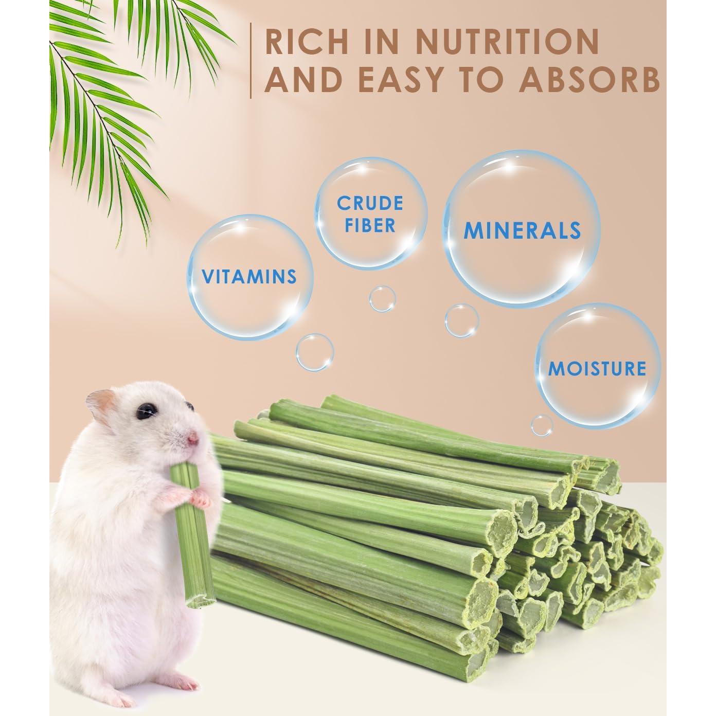 Bissap Palitos Masticables de Conejo 50 PCS - Snack Orgánico Natural