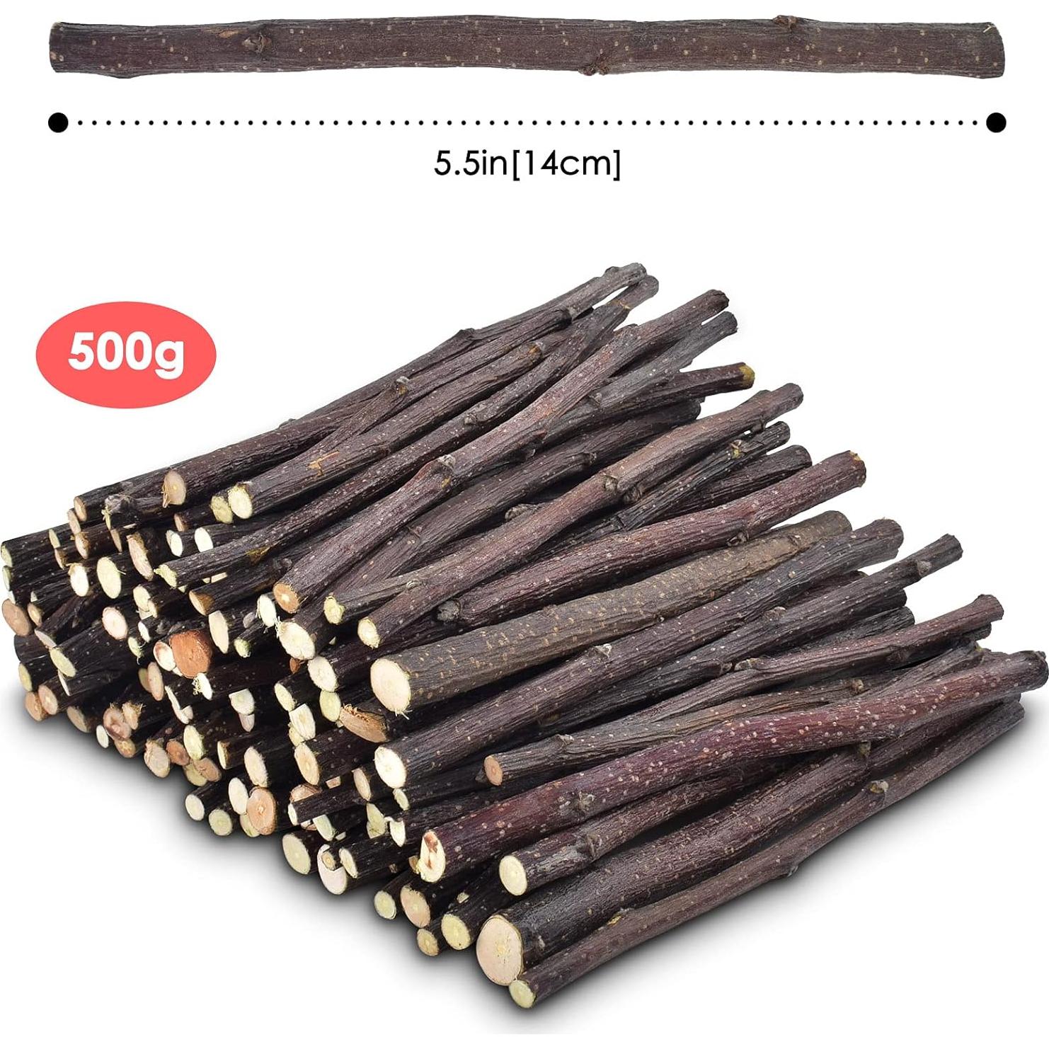 Palitos de Manzana Natural ERKOON 500g para Hámster y Conejos