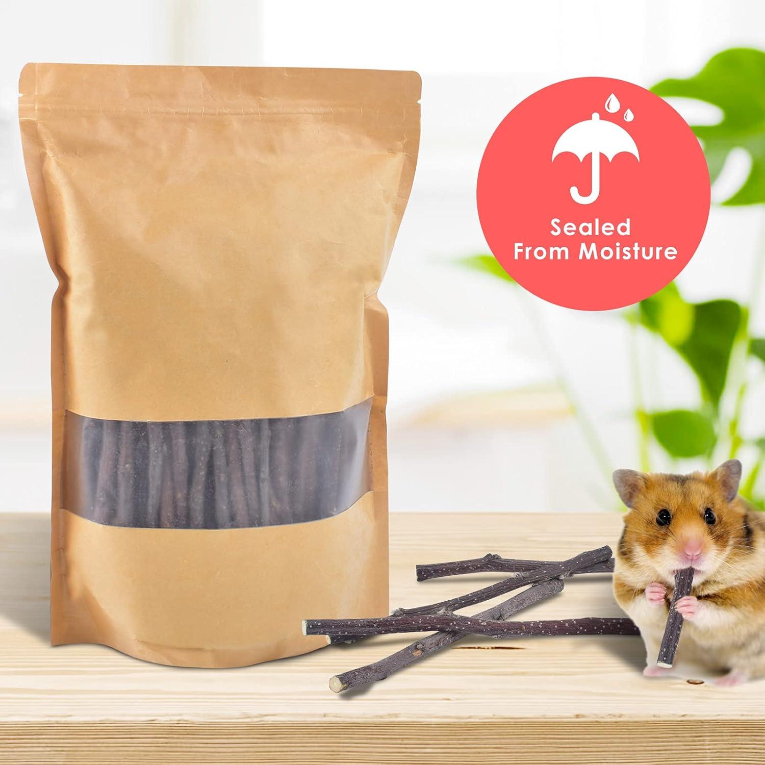 Palitos de Manzana Natural ERKOON 500g para Hámster y Conejos