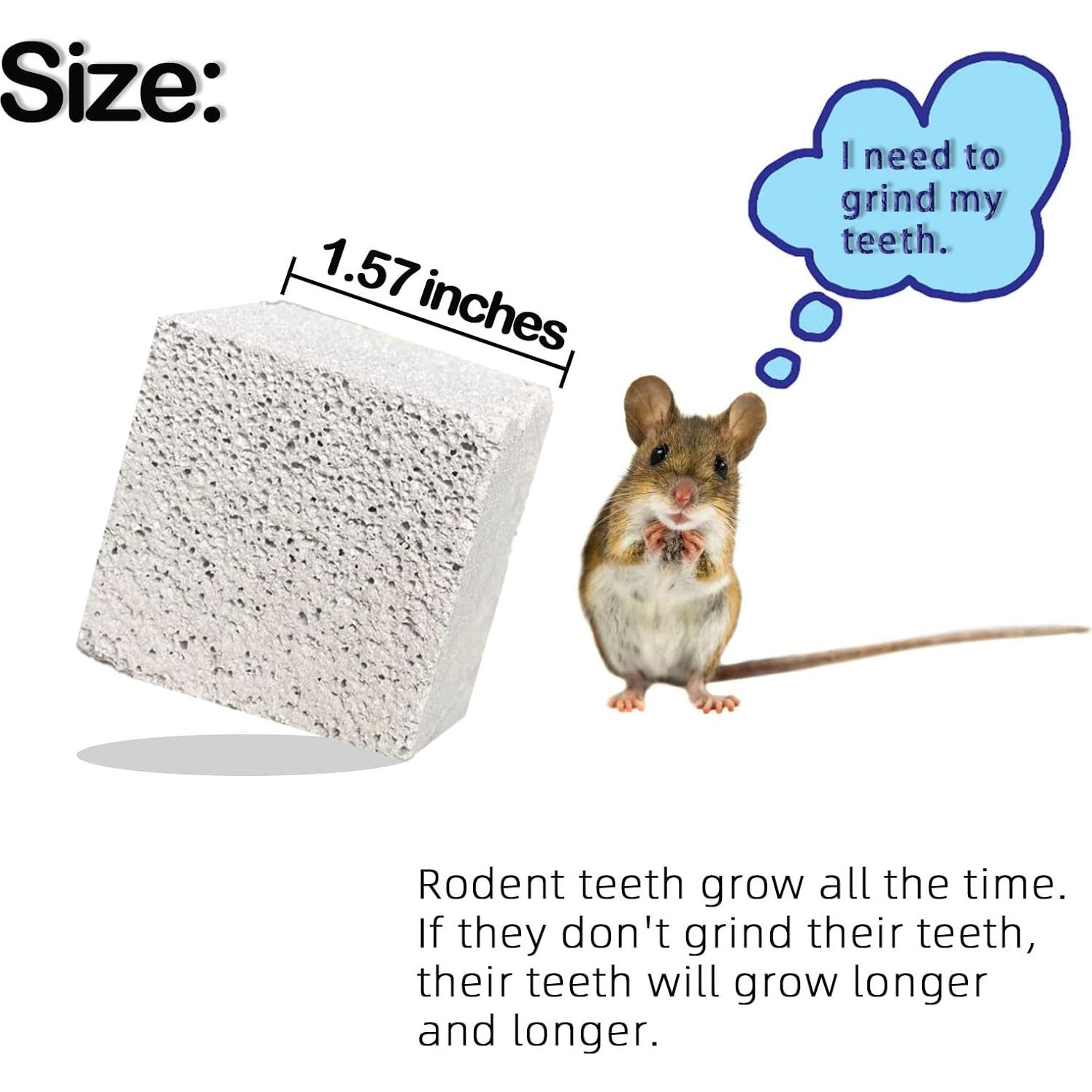 Piedras de Molienda para Dientes de Conejo Kathson 15 Pcs