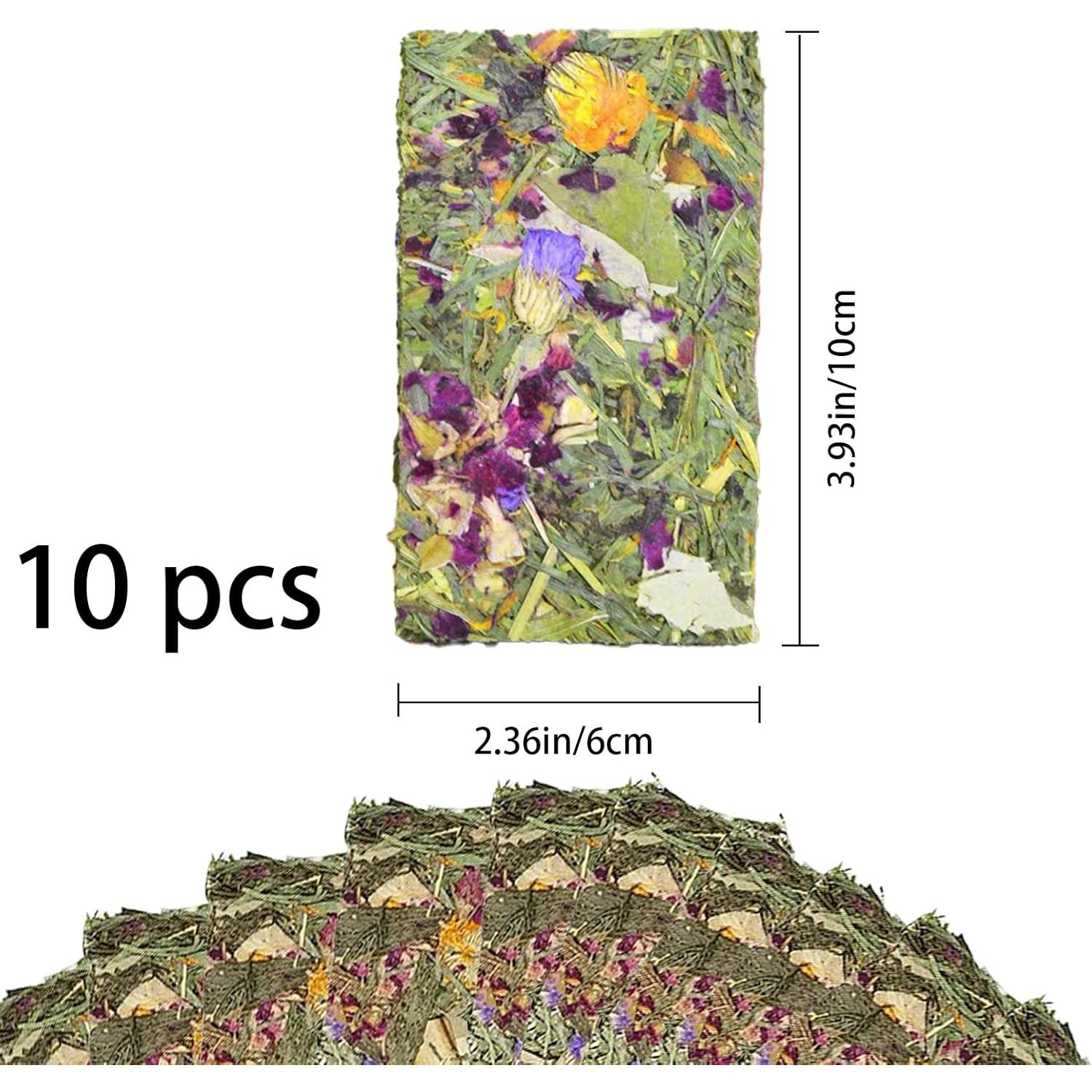 10 Juguetes Naturales para Roer Conejos MUYG - Heno Timothy