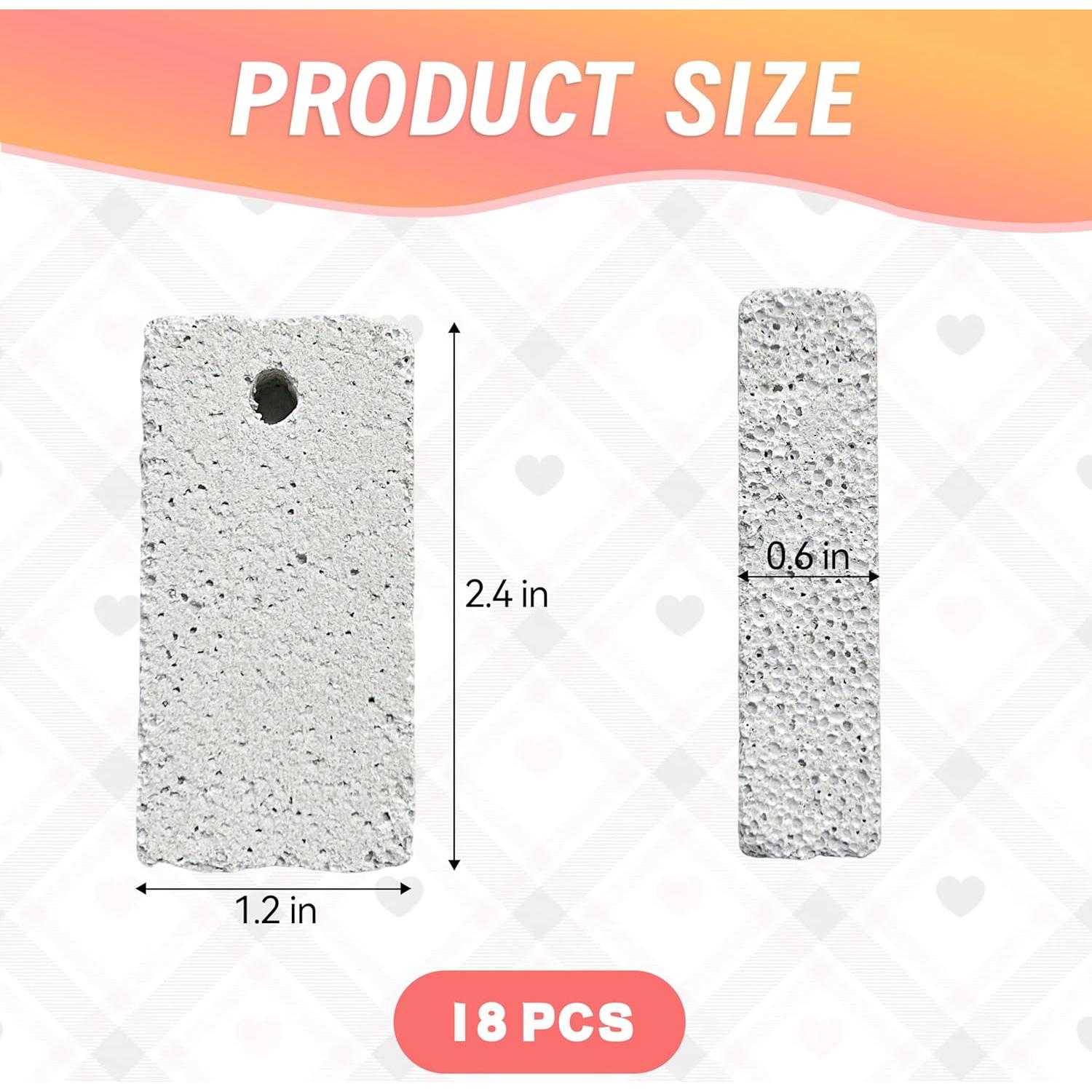 18 Juguetes de Masticar para Mascotas HZJPIN - Piedra Lava Natural