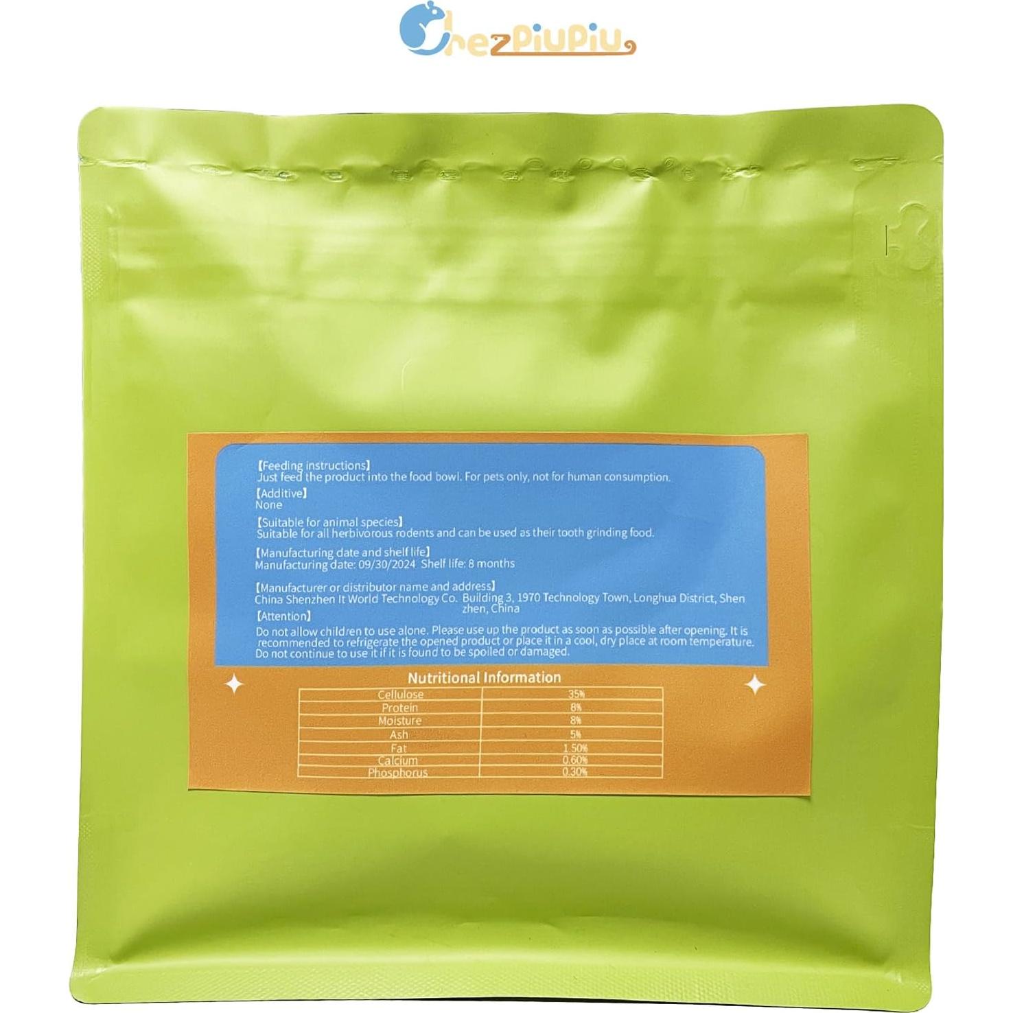 Snacks de Masticar de Zanahoria para Mascotas Pequeñas 7pcs