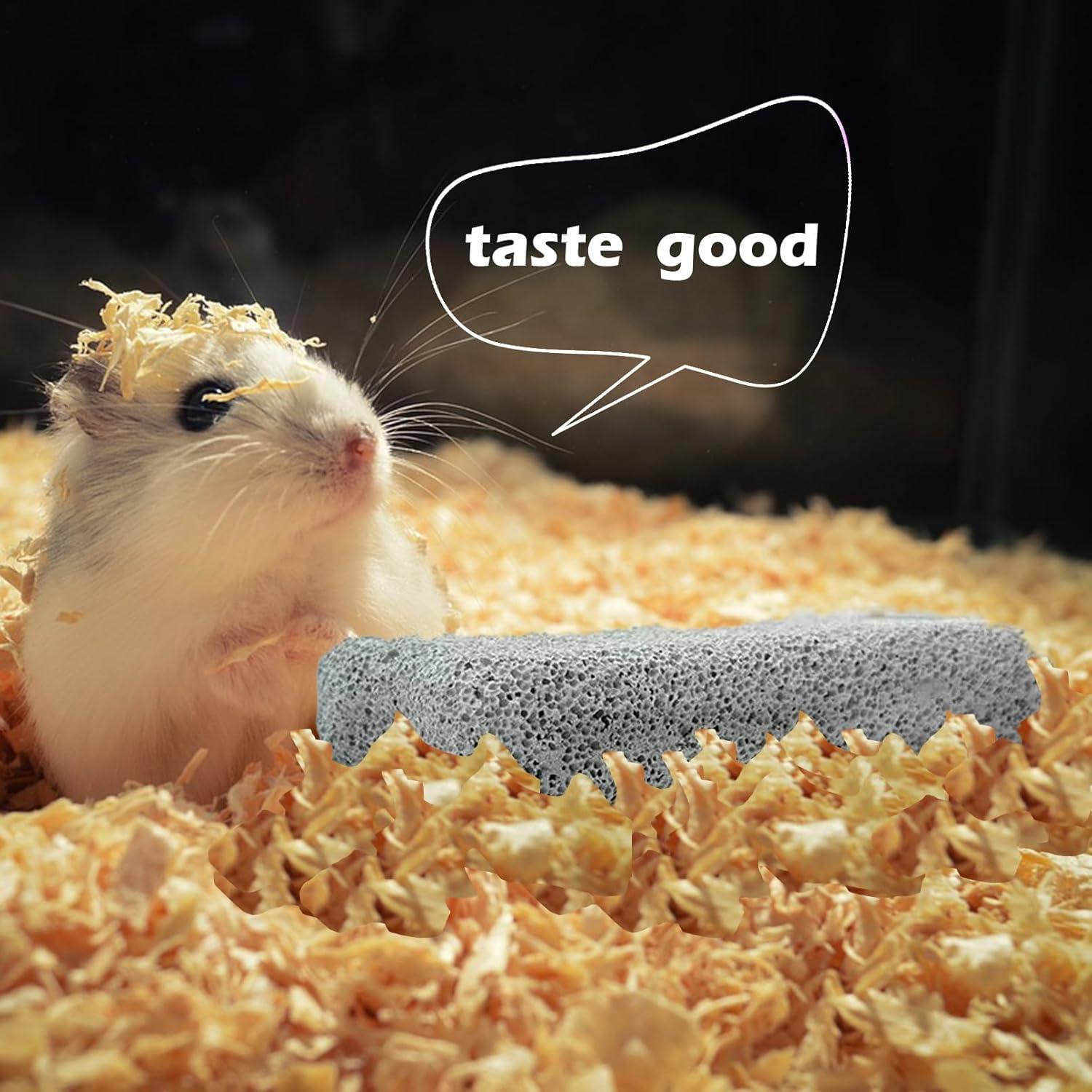 Bloques de Lava para Conejos MUYG - 6 Juguetes Masticar 13 cm