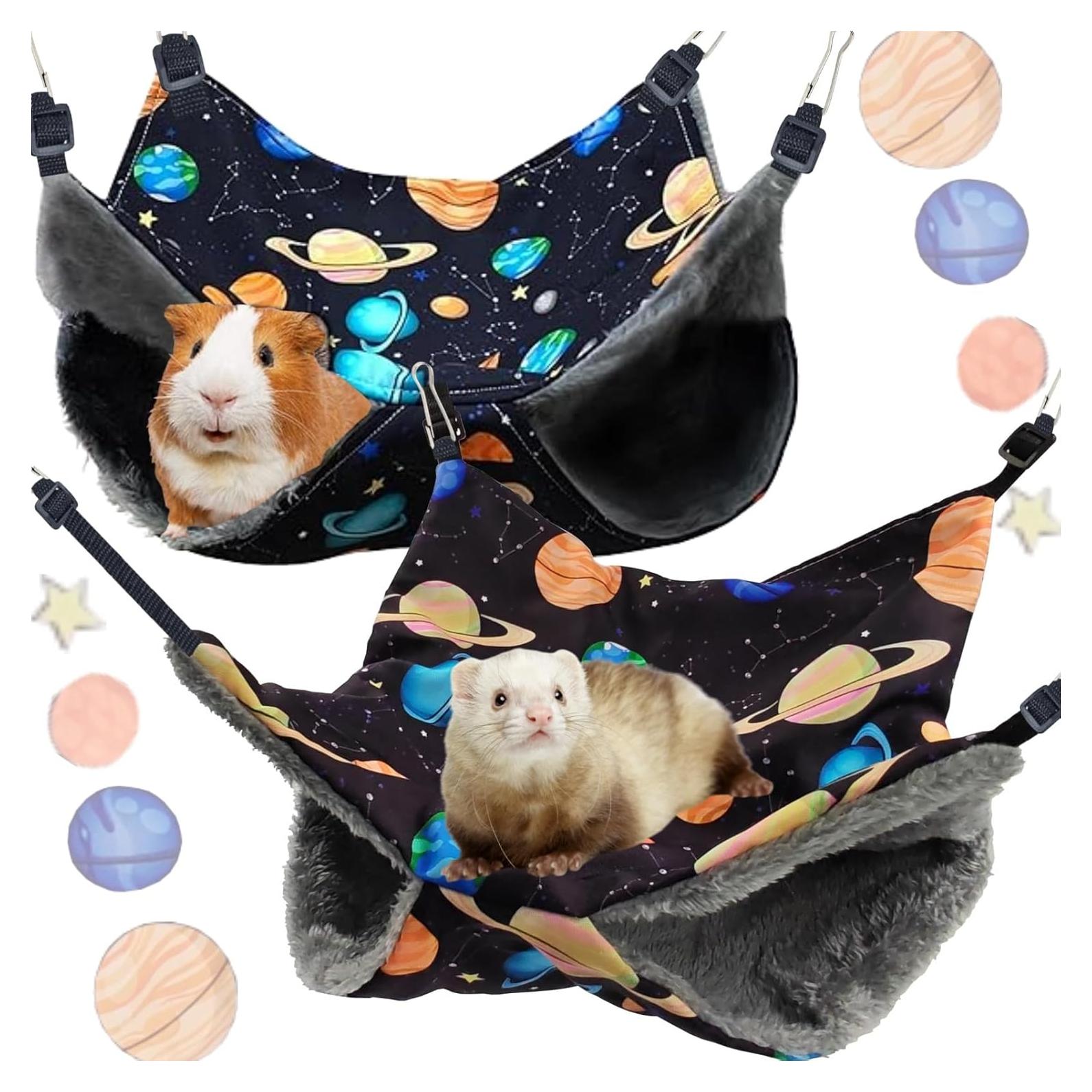 Hamaca Ajustable para Hámster y Rata Rgbpro 32 cm 2 Pcs