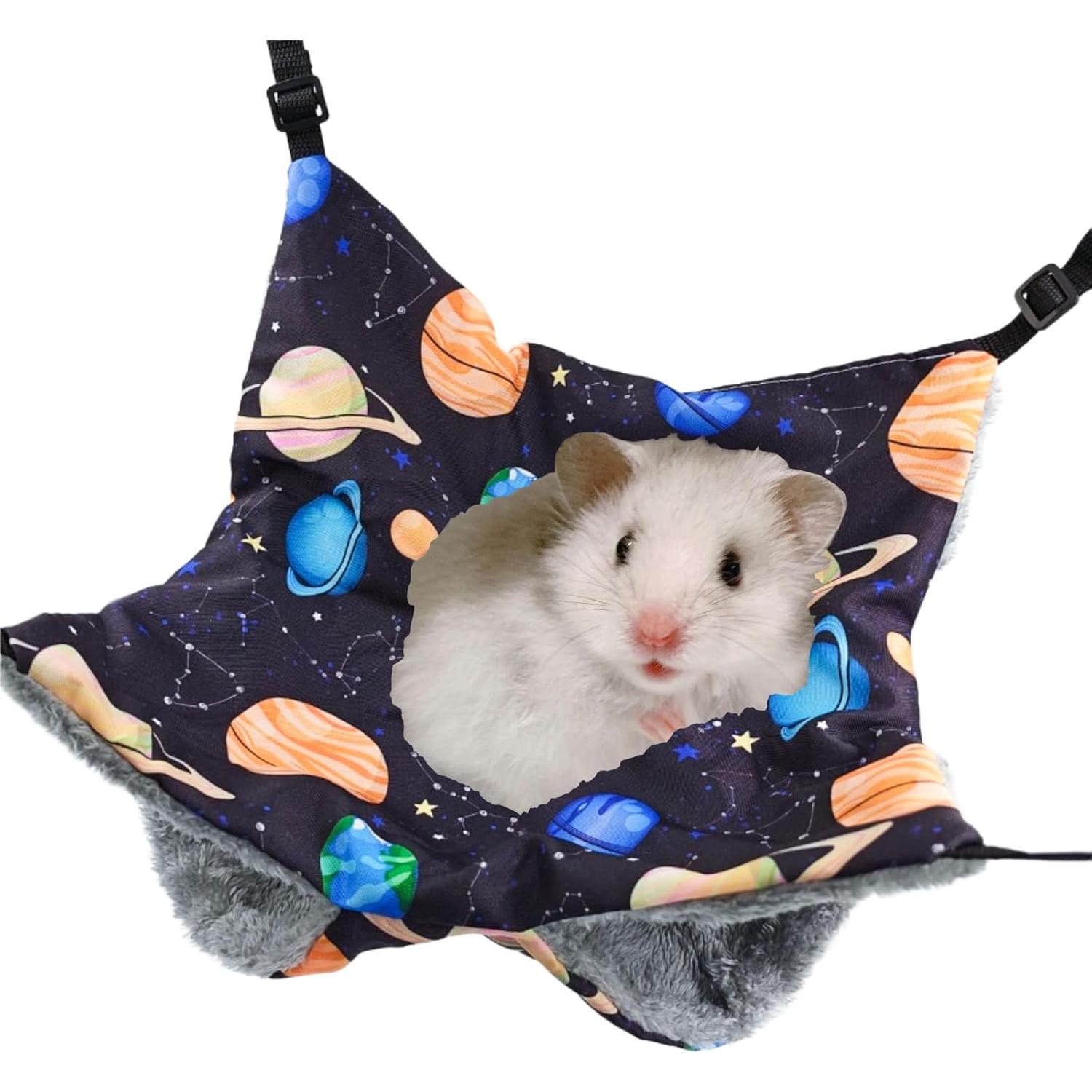 Hamaca Ajustable para Hámster y Rata Rgbpro 32 cm 2 Pcs