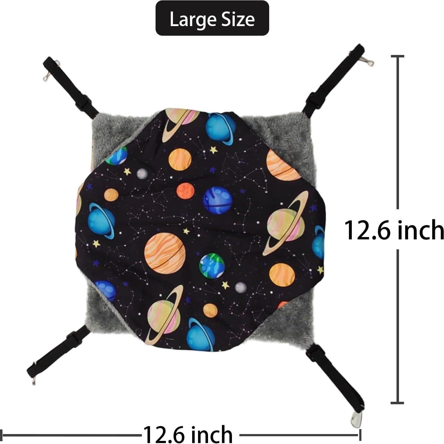 Hamaca Ajustable para Hámster y Rata Rgbpro 32 cm 2 Pcs