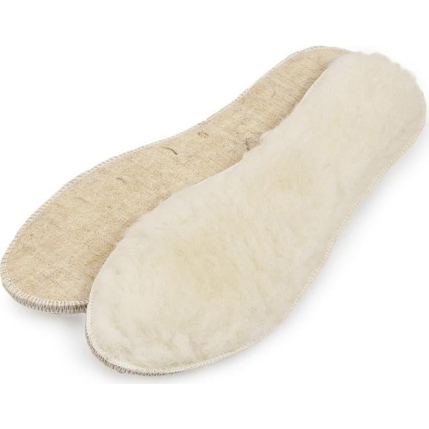 Plantillas de piel de oveja LAMBAA unisex cálidas y suaves