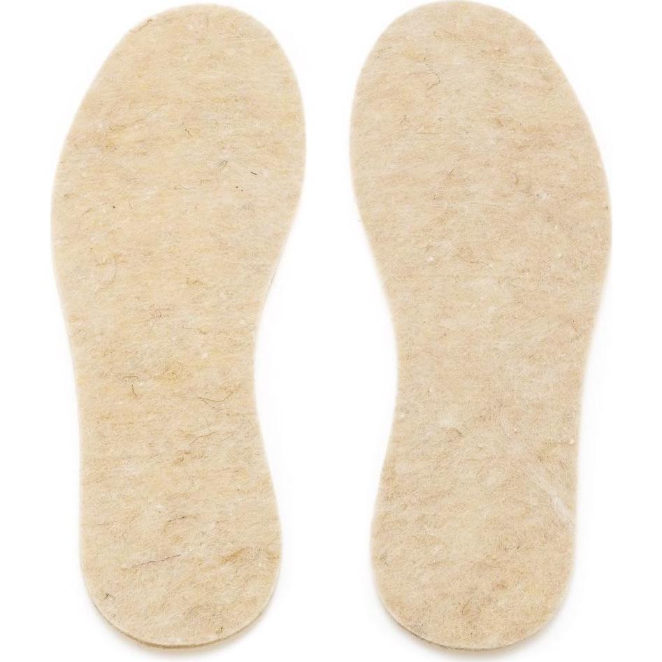 Plantillas de fieltro LAMBAA 2 pares lana de oveja unisex