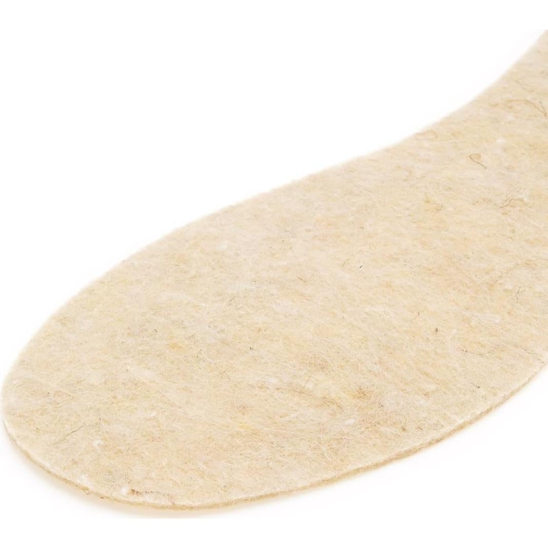 Plantillas de fieltro LAMBAA 2 pares lana de oveja unisex