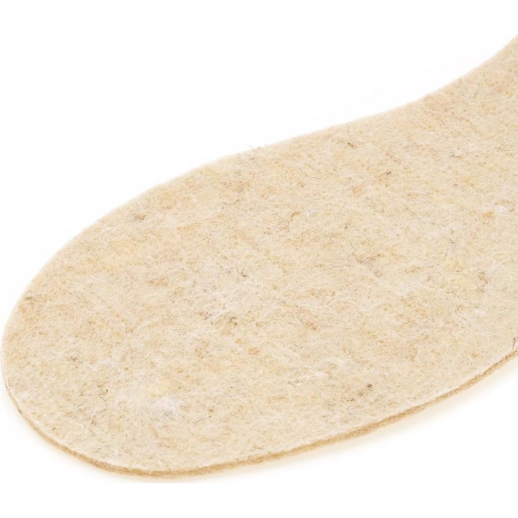 Plantillas de fieltro LAMBAA 2 pares lana de oveja unisex