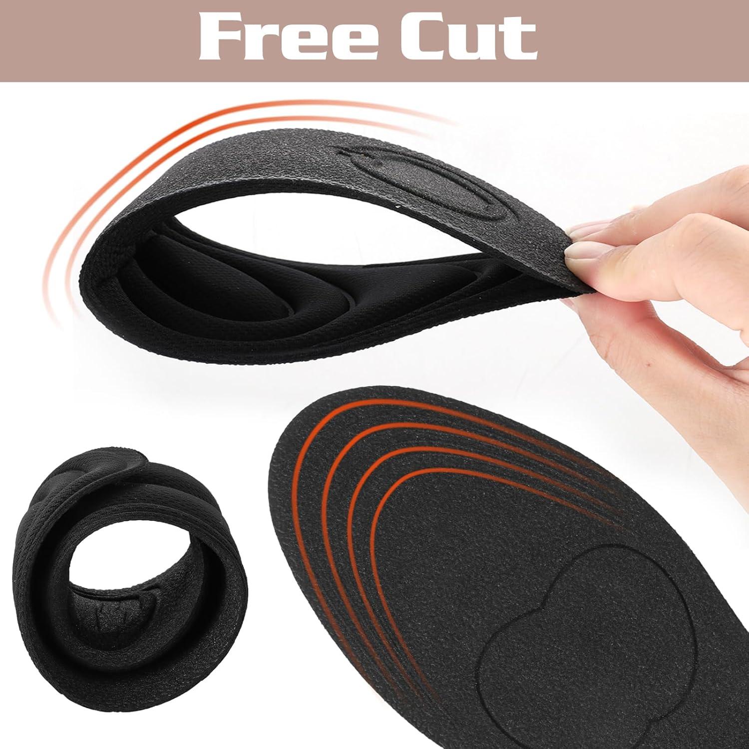 2 Pares de Plantillas Ortopédicas WY LIGHTING para Fascitis Plantar