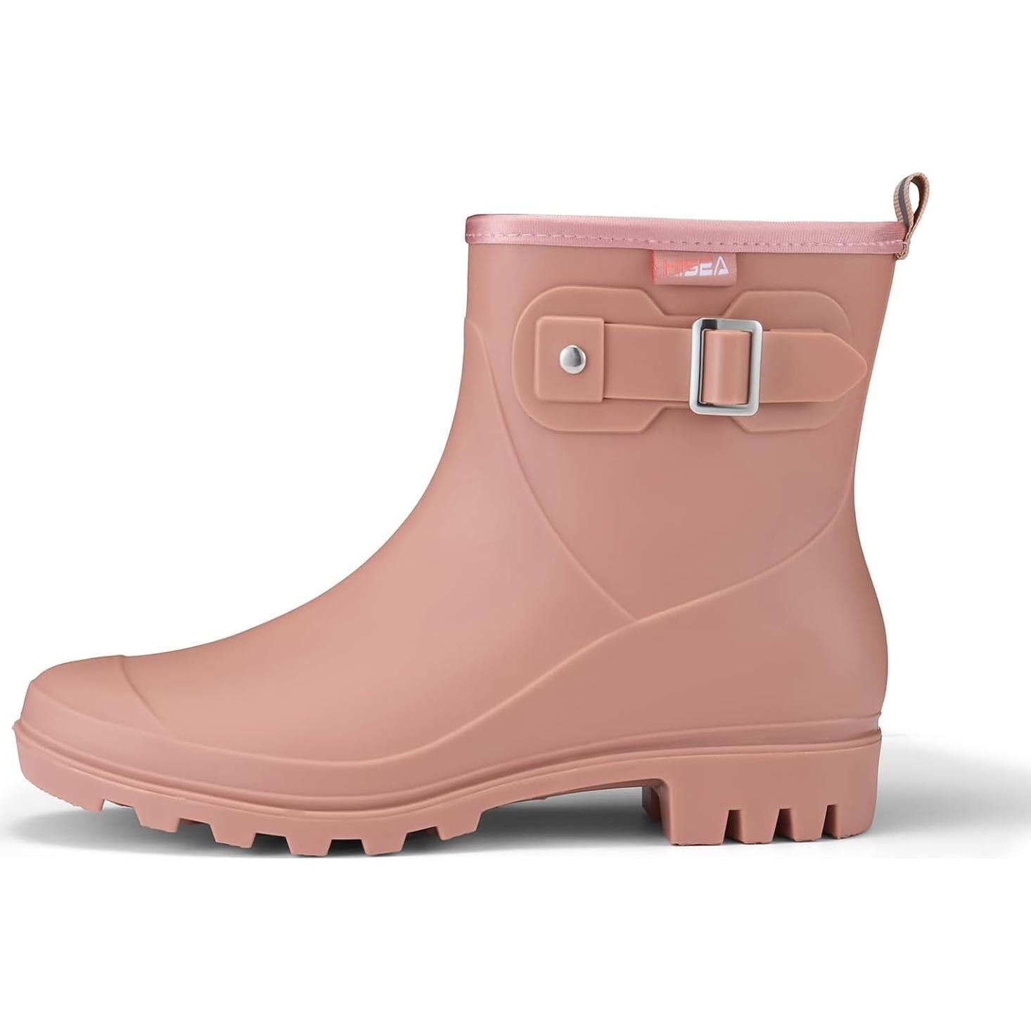 Botas de Lluvia Cortas HISEA para Mujeres, Impermeables y Antideslizantes